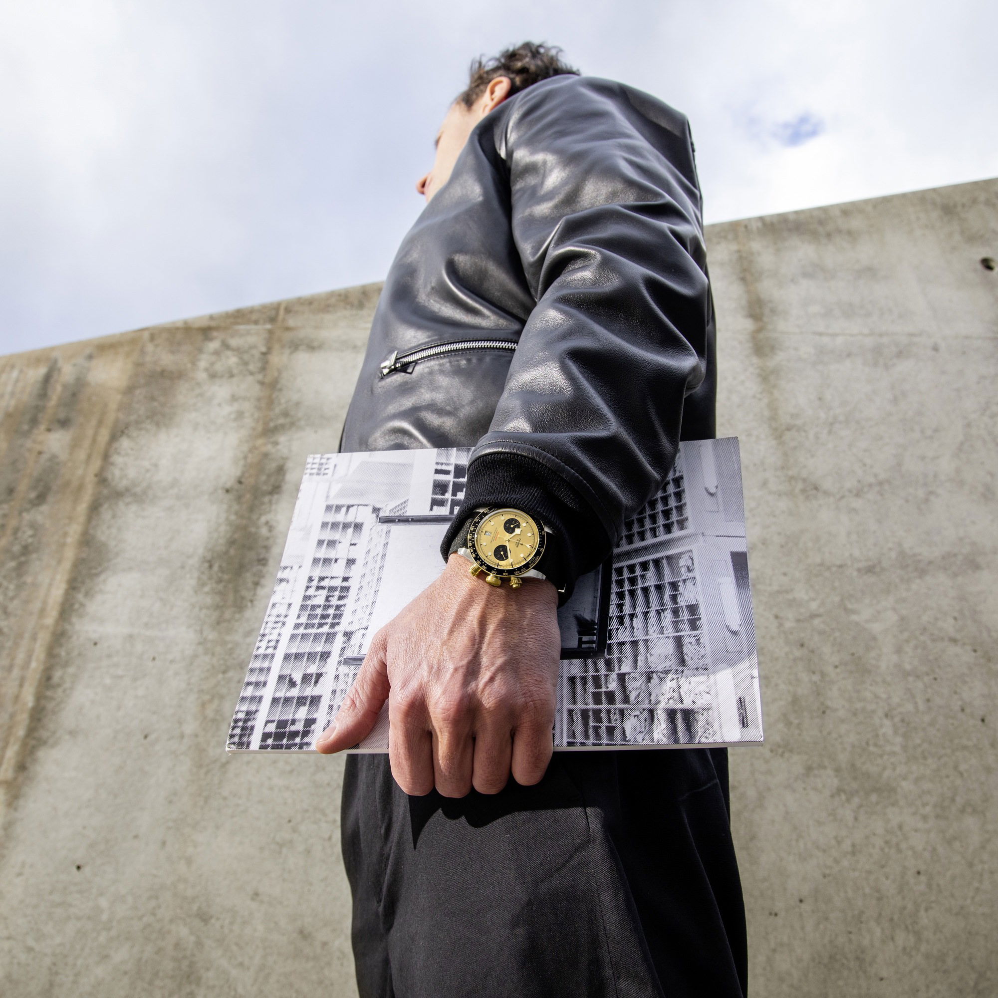 IMG_9081 TUDOR Black Bay Chrono S&G M79363N-0006 Replica 8