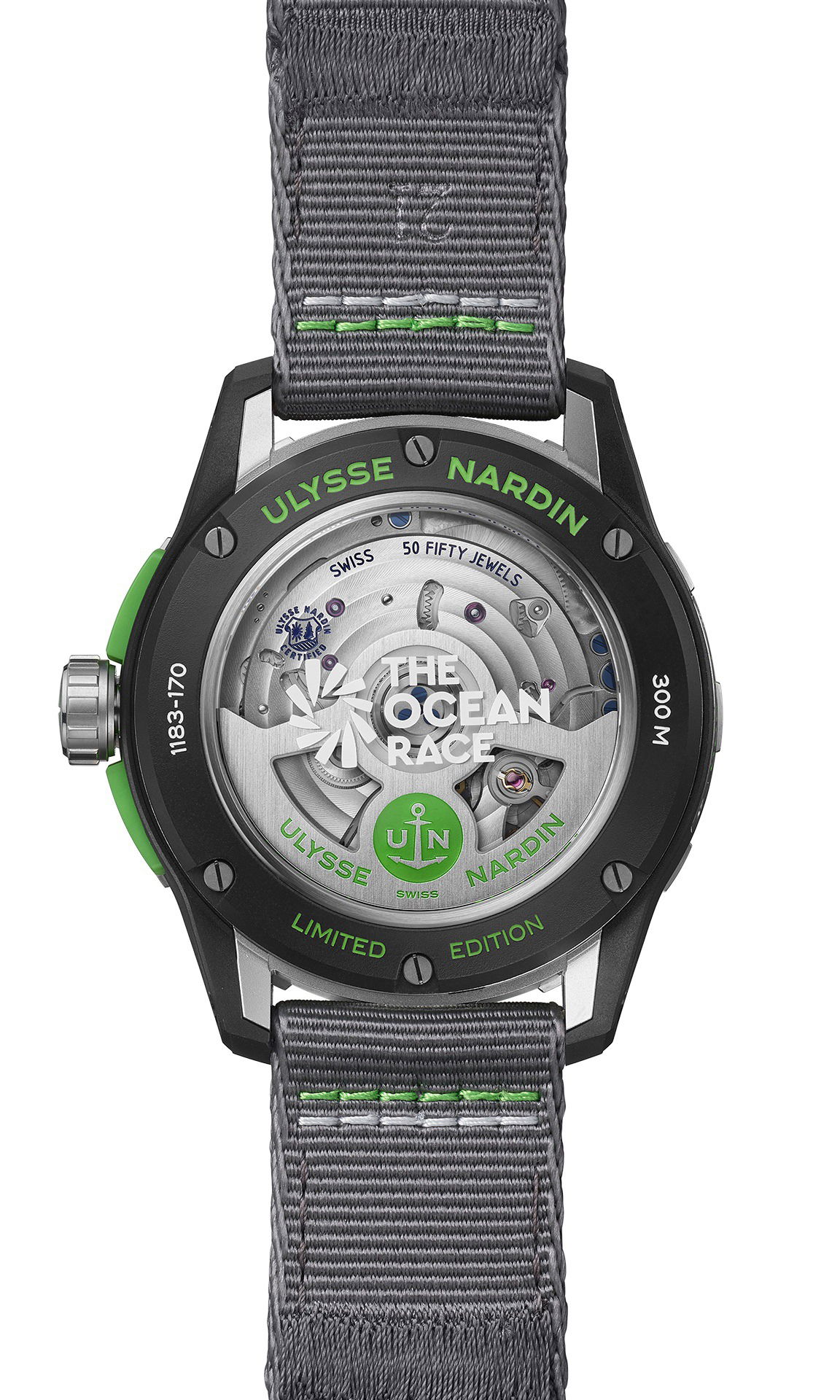 Ulysse Nardin Diver X The Ocean Race 1183-170LE-1A-TOR/0A Replica 8