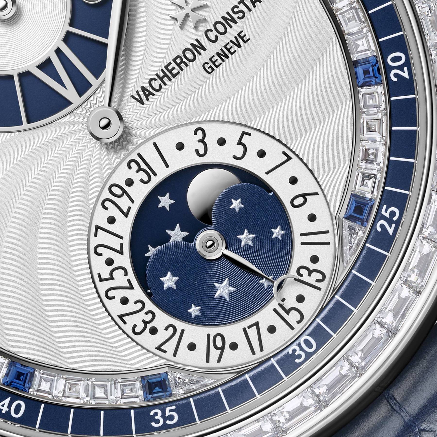 Vacheron Constantin Les Cabinotiers Regulator Perpetual Calendar C Moonlight Jewellery Sapphire 4007C/000G-B709 Replica 8