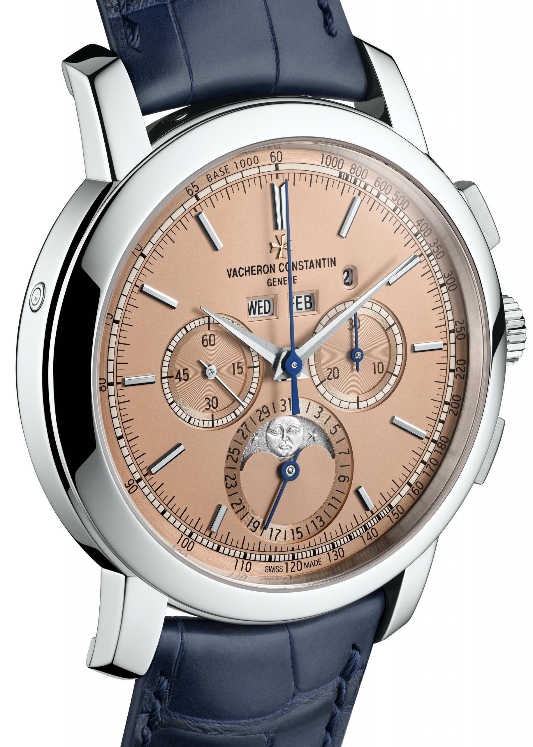 Vacheron Constantin Traditionelle Perpetual Calendar Chronograph 5000T/000P-B975 Replica 8