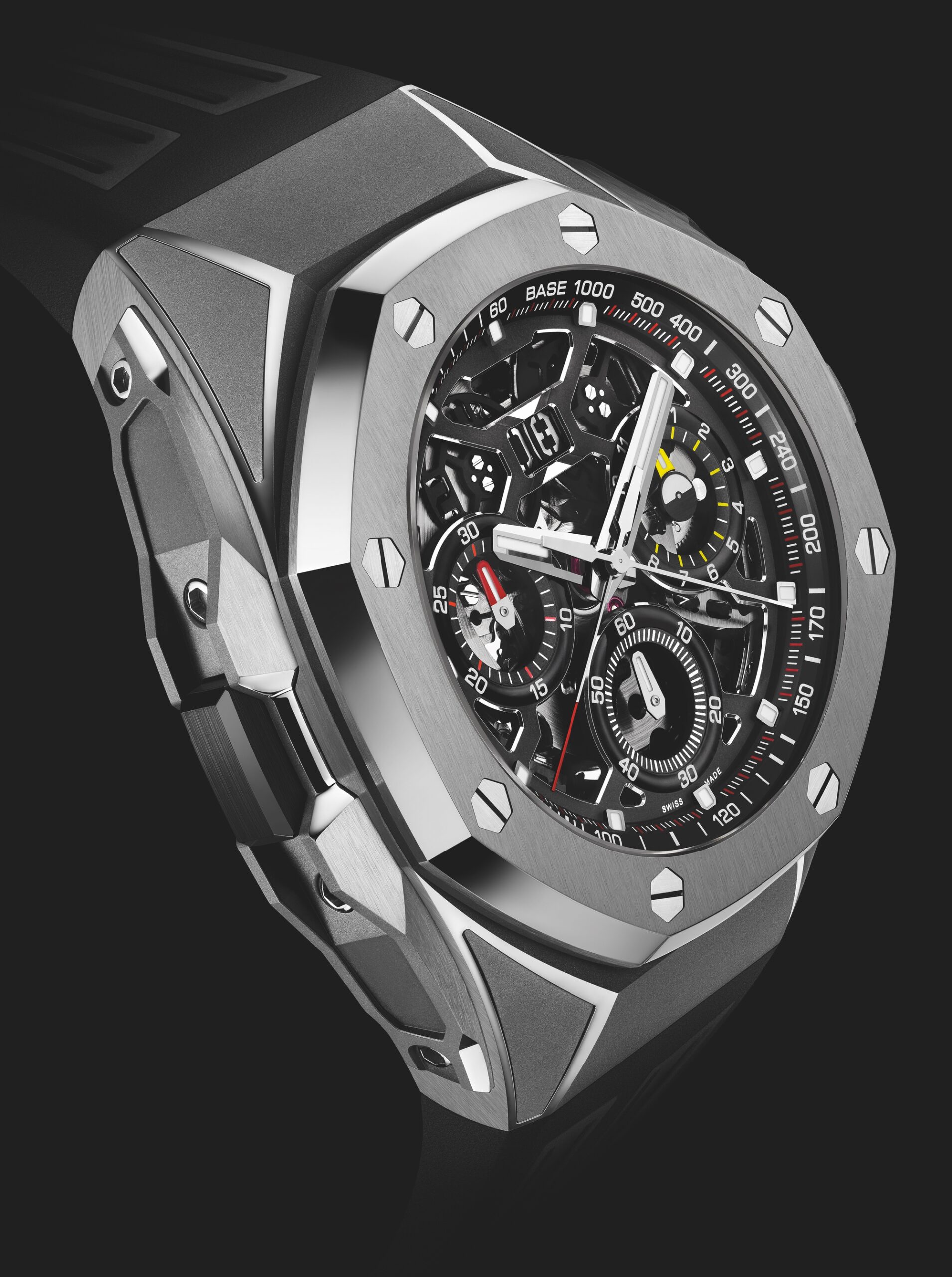 IMG_9081 Audemars Piguet Royal Oak Concept Split-Seconds Chronograph GMT Large Date 26650TI.OO.D013CA.01 Replica 8