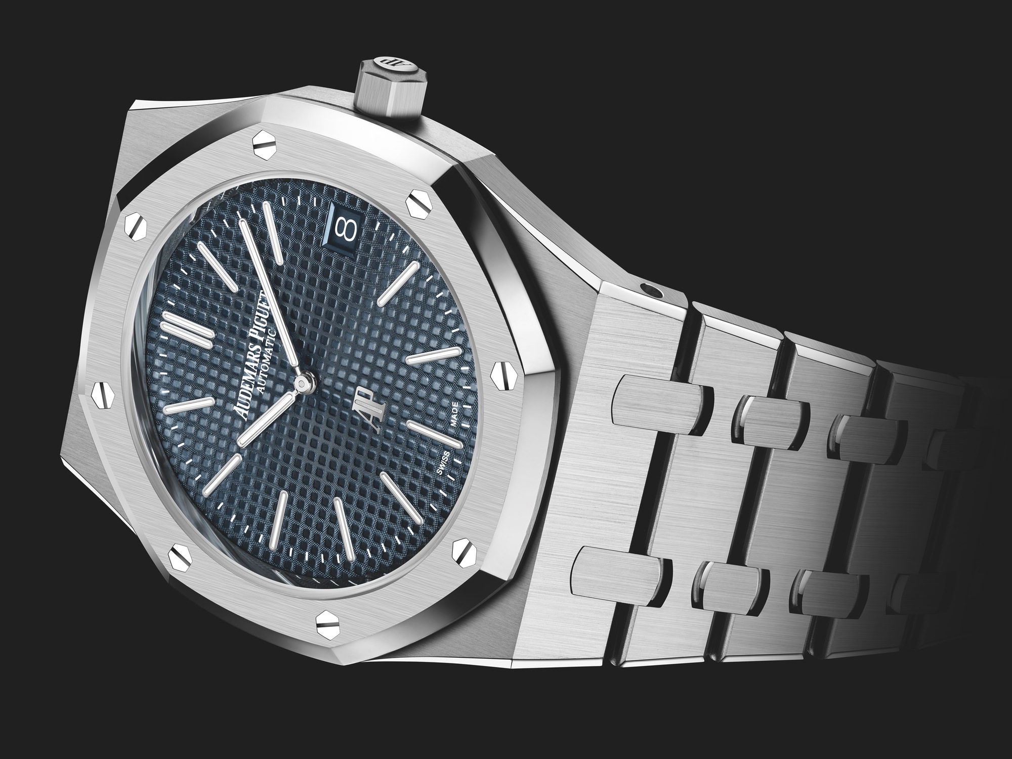 Audemars Piguet Royal Oak Jumbo Extra-Thin 16202ST.OO.1240ST.02 Replica 8