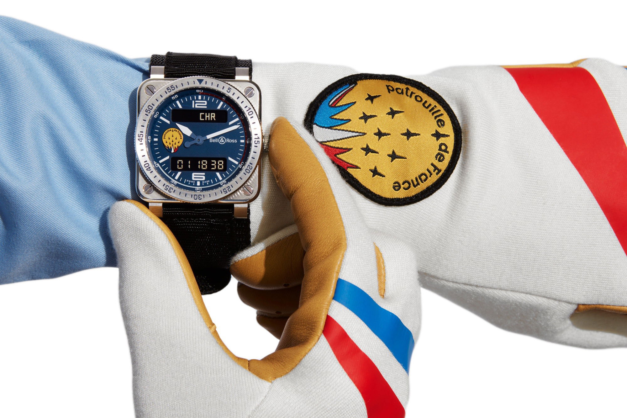 Bell & Ross BR 03 Type A Patrouille de France BR03AD-BBR-ST/SRB Replica 8