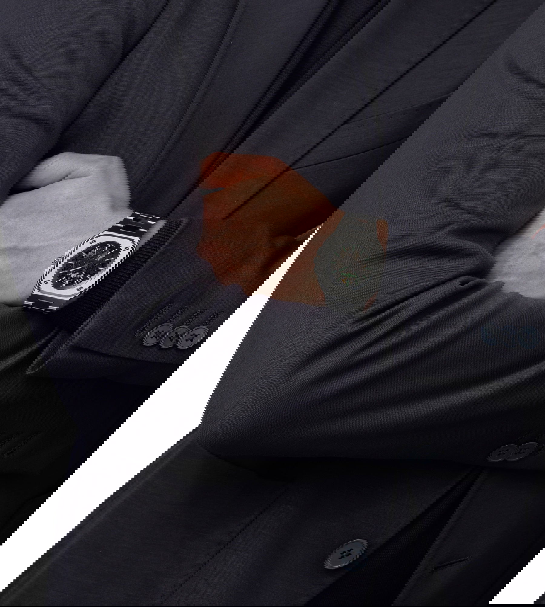 IMG_9081 Bell & Ross BR 05 Skeleton Nightlum BR05A-BL-SK-ST Replica 8