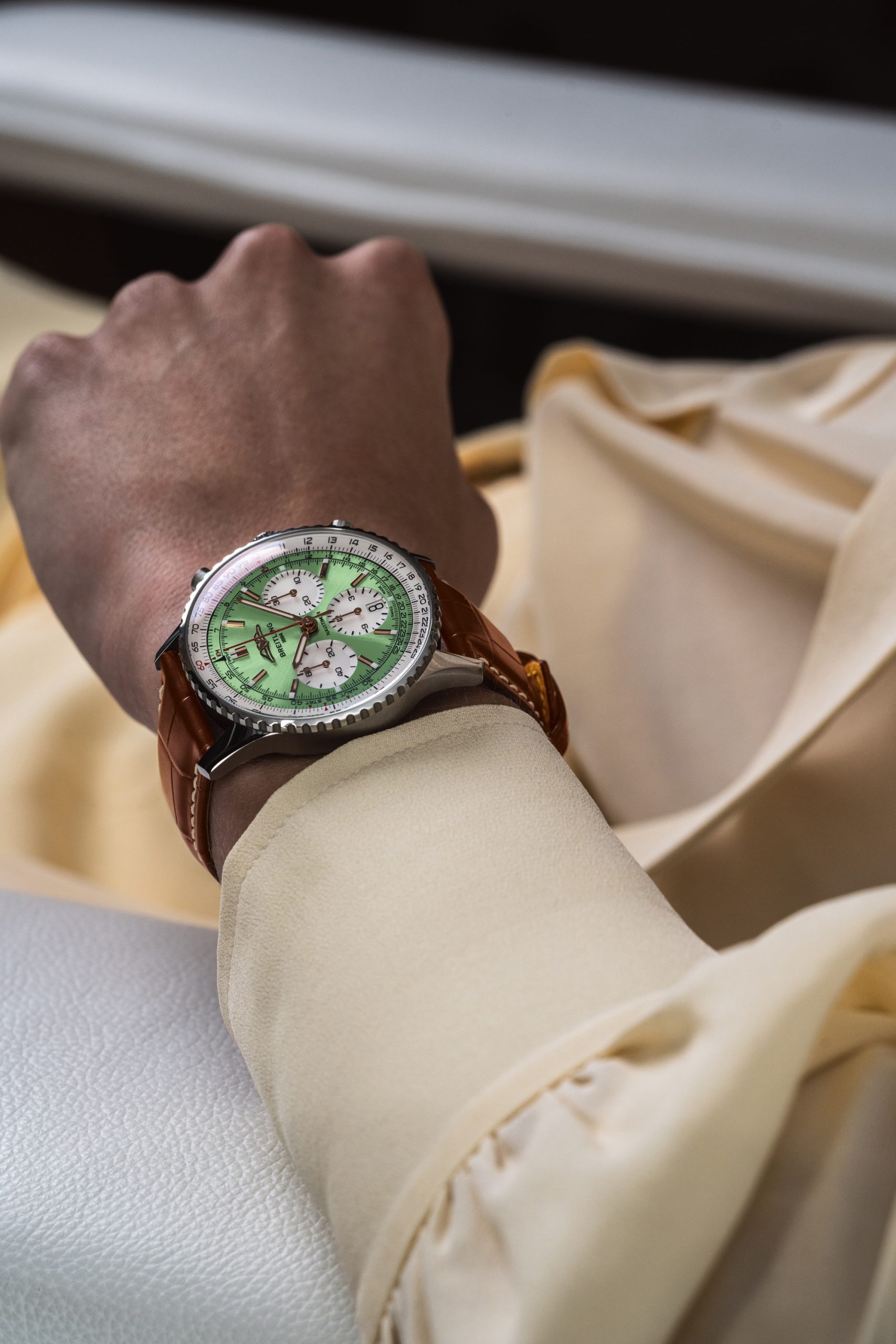 IMG_9081 Breitling Navitimer B01 Chronograph 41 AB0139211L1P1 Replica 8