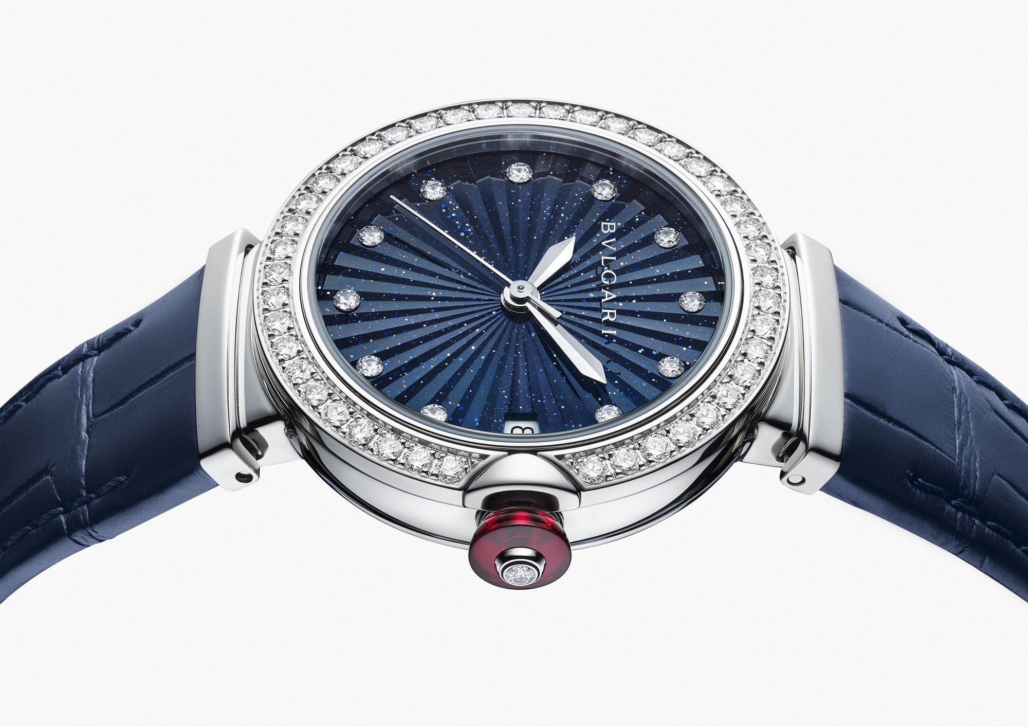 IMG_9081 Bvlgari Lvcea Intarsio Aventurine 33mm 103620 Replica 8