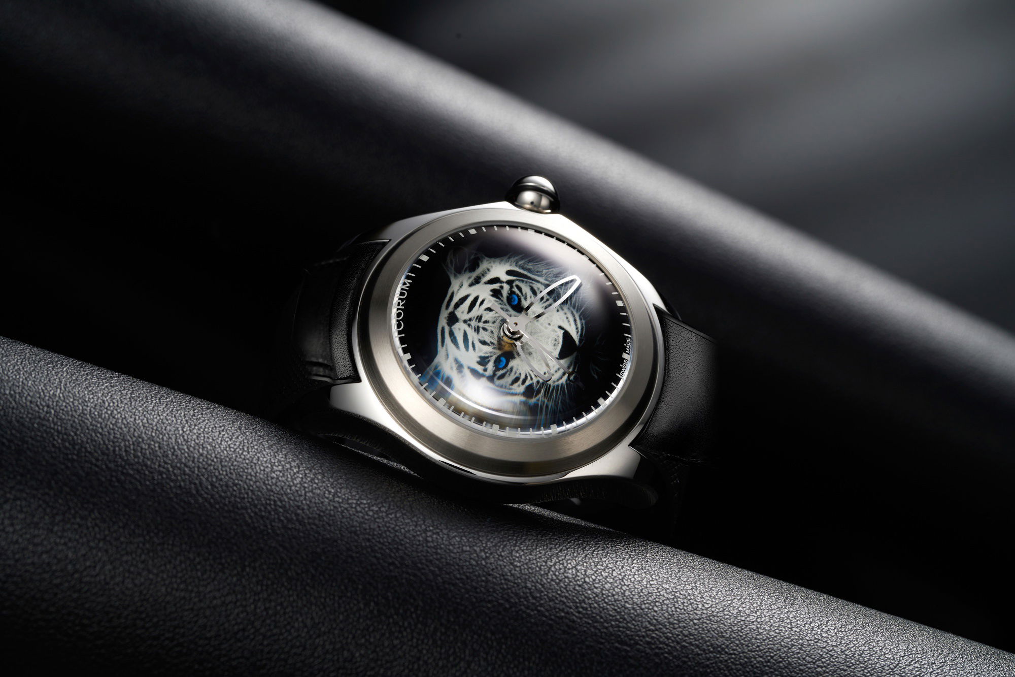 Corum Bubble 47 Automatic Luminescent Tiger L082/04378 Replica 8