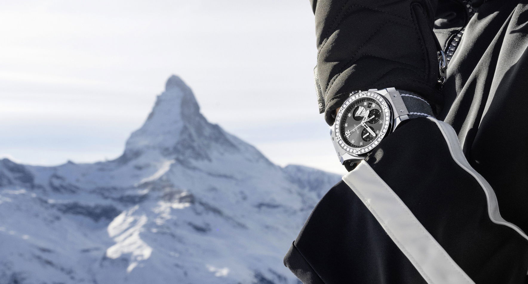 Hublot Big Bang Steel Diamonds Zermatt 341.SX.7070.1204.VR.ZTT22 Replica 8