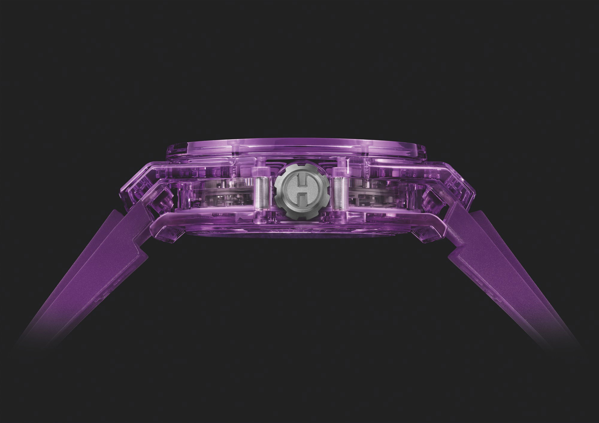 Hublot Big Bang Tourbillon Automatic Purple Sapphire 429.JM.0120.RT Replica 8