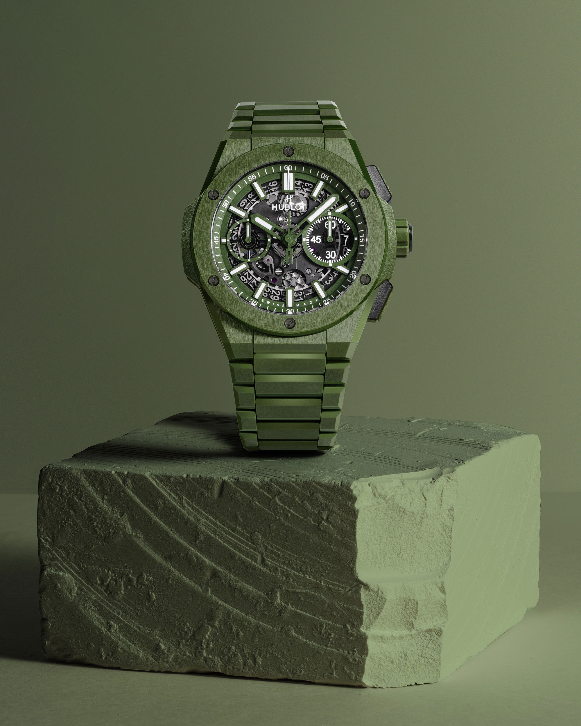 IMG_9081 Hublot Big Bang Integral Green Ceramic 451.GX.5220.GX Replica 8