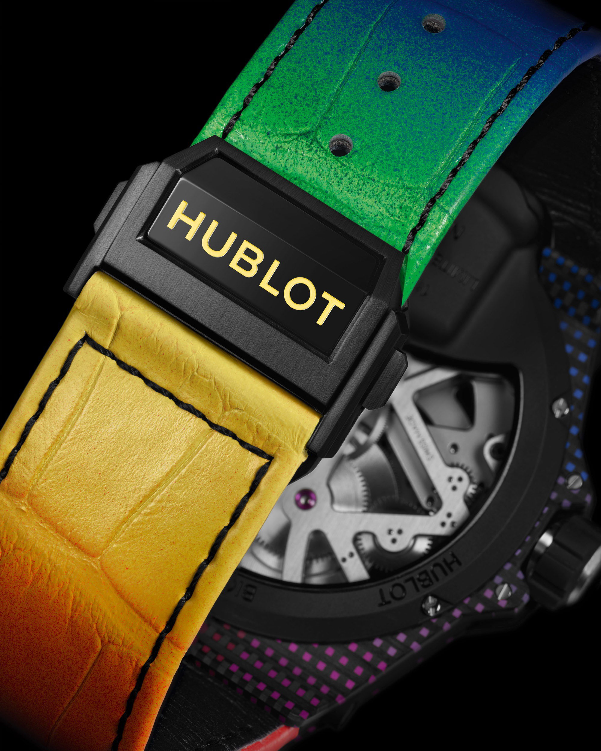 IMG_9081 Hublot MP 09 Tourbillon Bi-Axis Rainbow 3D Carbon 909.QDRB.1120.LR Replica 8