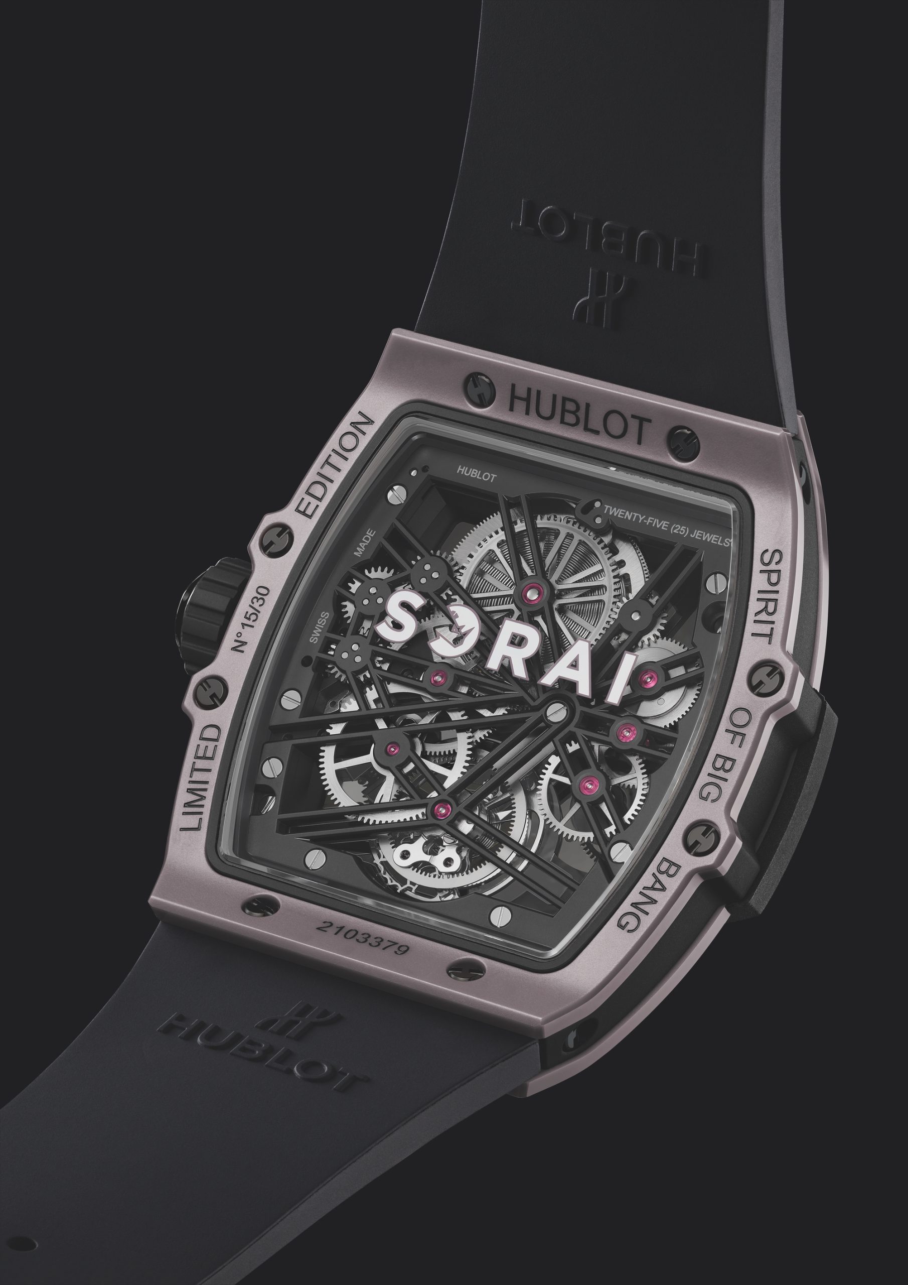 IMG_9081 Hublot Spirit of Big Bang SORAI Grey Ceramic 645.FX.8020.NR.SOA24 Replica 8