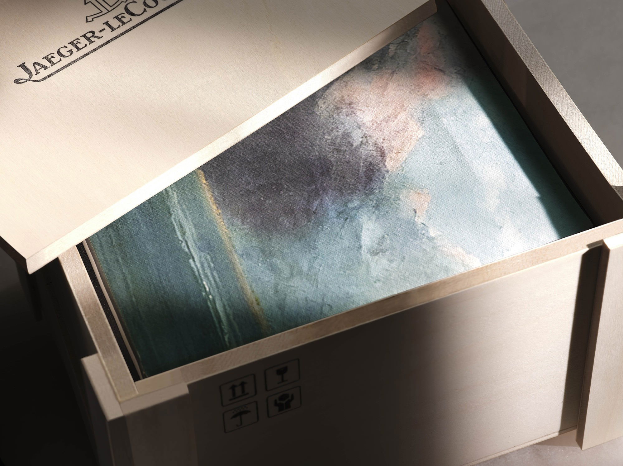 IMG_9081 Jaeger-LeCoultre Reverso Tribute Enamel Hidden Treasure – Courbet Q39334C2 Replica 8