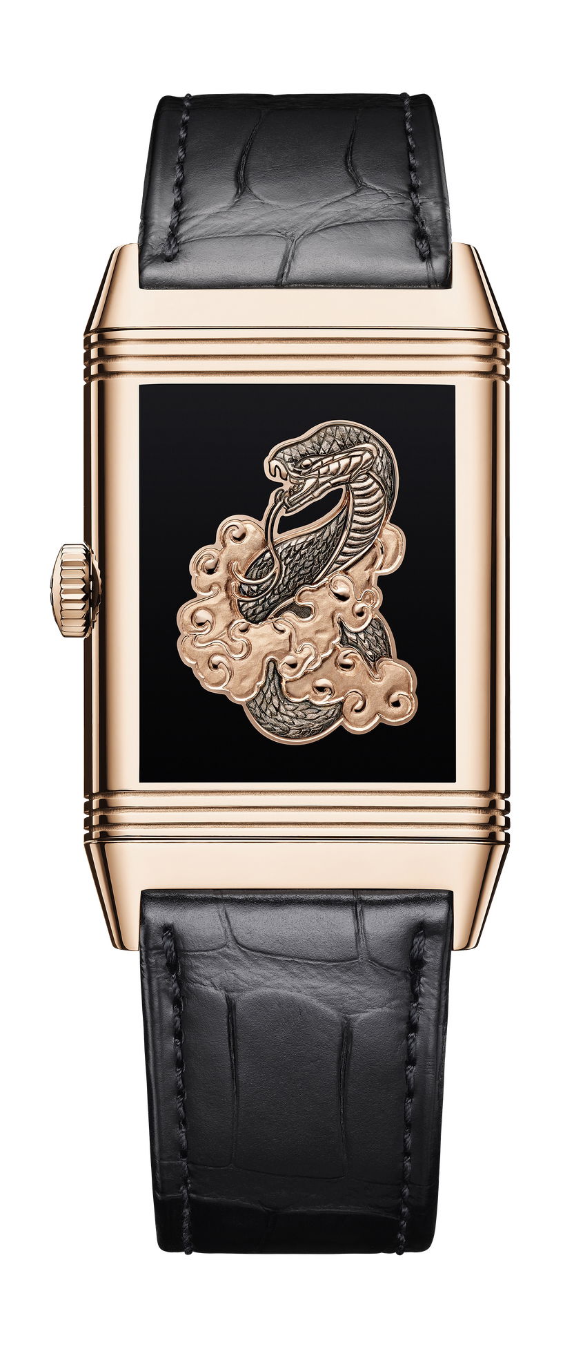 IMG_9081 Jaeger-LeCoultre Reverso Tribute Enamel “Snake” Q39324D2 Replica 8