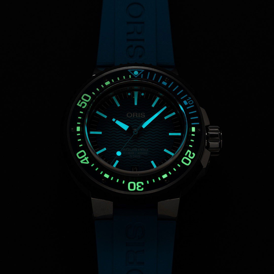 Oris AquisPro 4000m 01 400 7777 7155-Set Replica 8