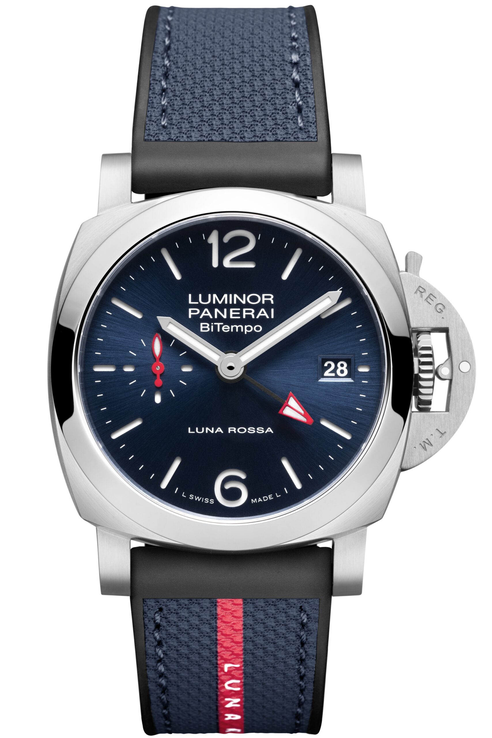 Panerai Luminor Quaranta Bitempo Luna Rossa PAM01404 Replica 8