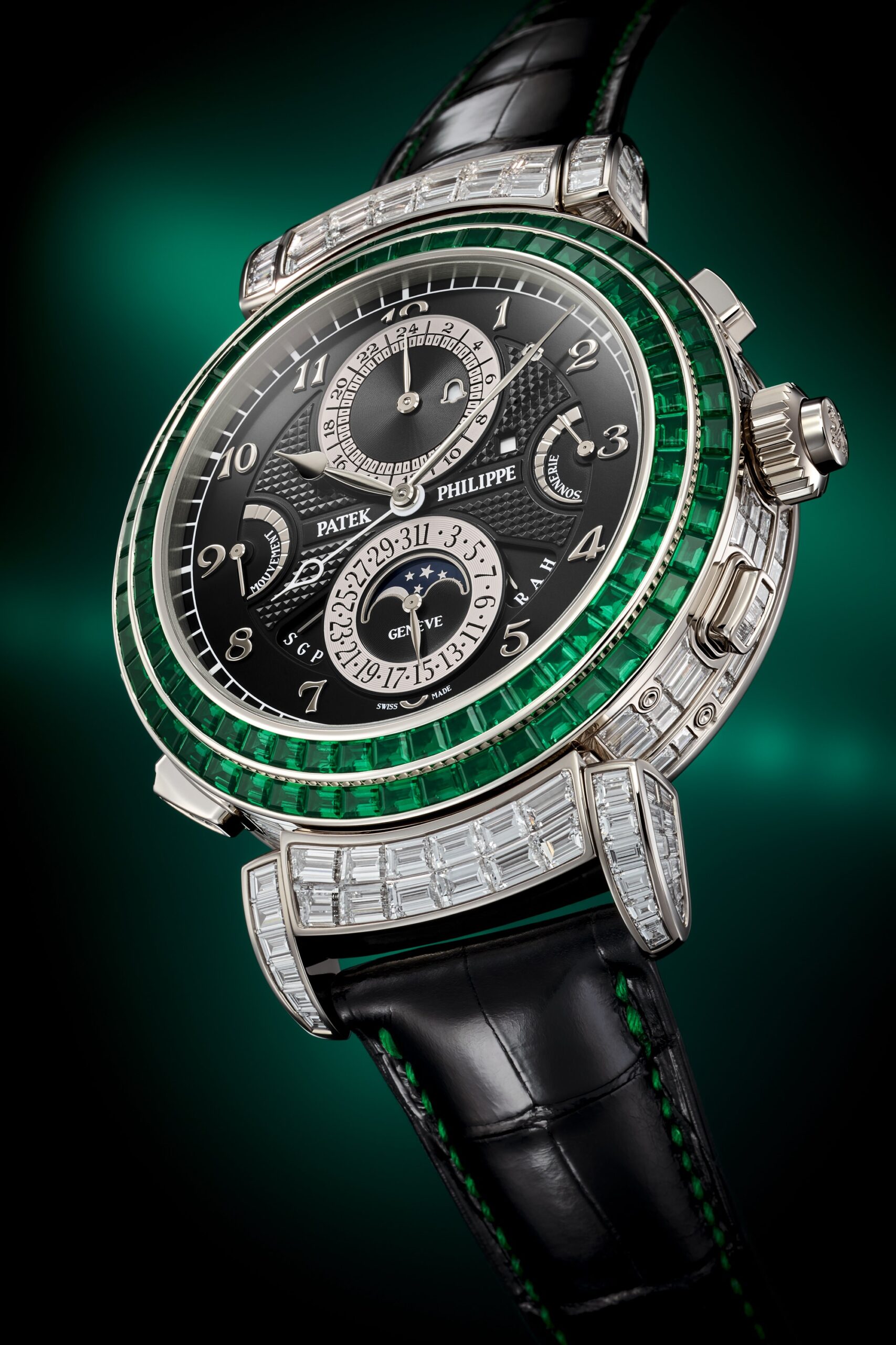 IMG_9081 Patek Philippe Grand Complications Grandmaster Chime Haute Joaillerie 6300/403G-001 Replica 8