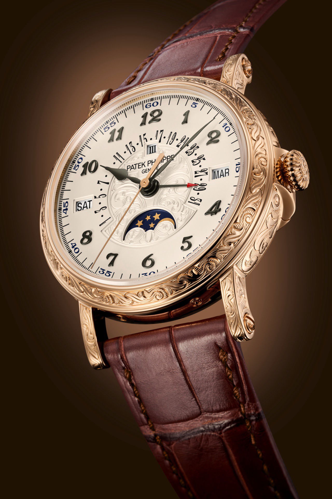 Patek Philippe Grand Complications Retrograde Perpetual Calendar 5160/500R-001 Replica 8