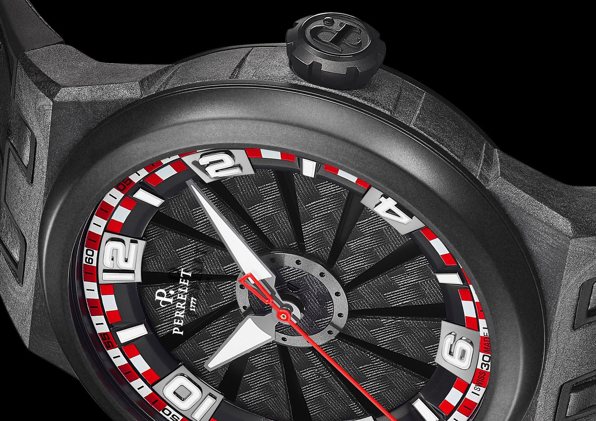 IMG_9081 Perrelet Turbine Carbon Racing A4065/3 Replica 8