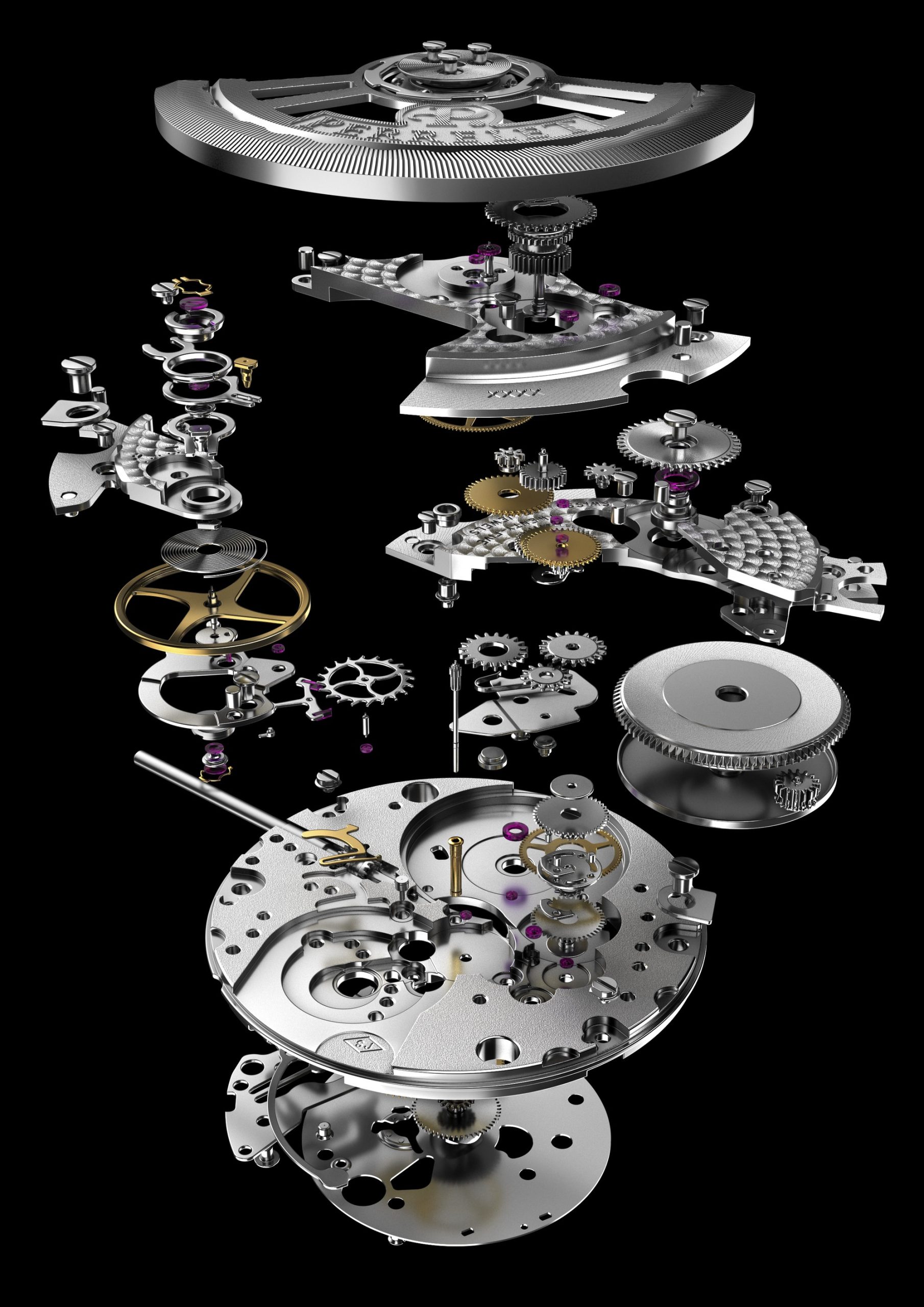 Perrelet Turbine Poker Royal Flush Limited Edition A4065/S3 Replica 8