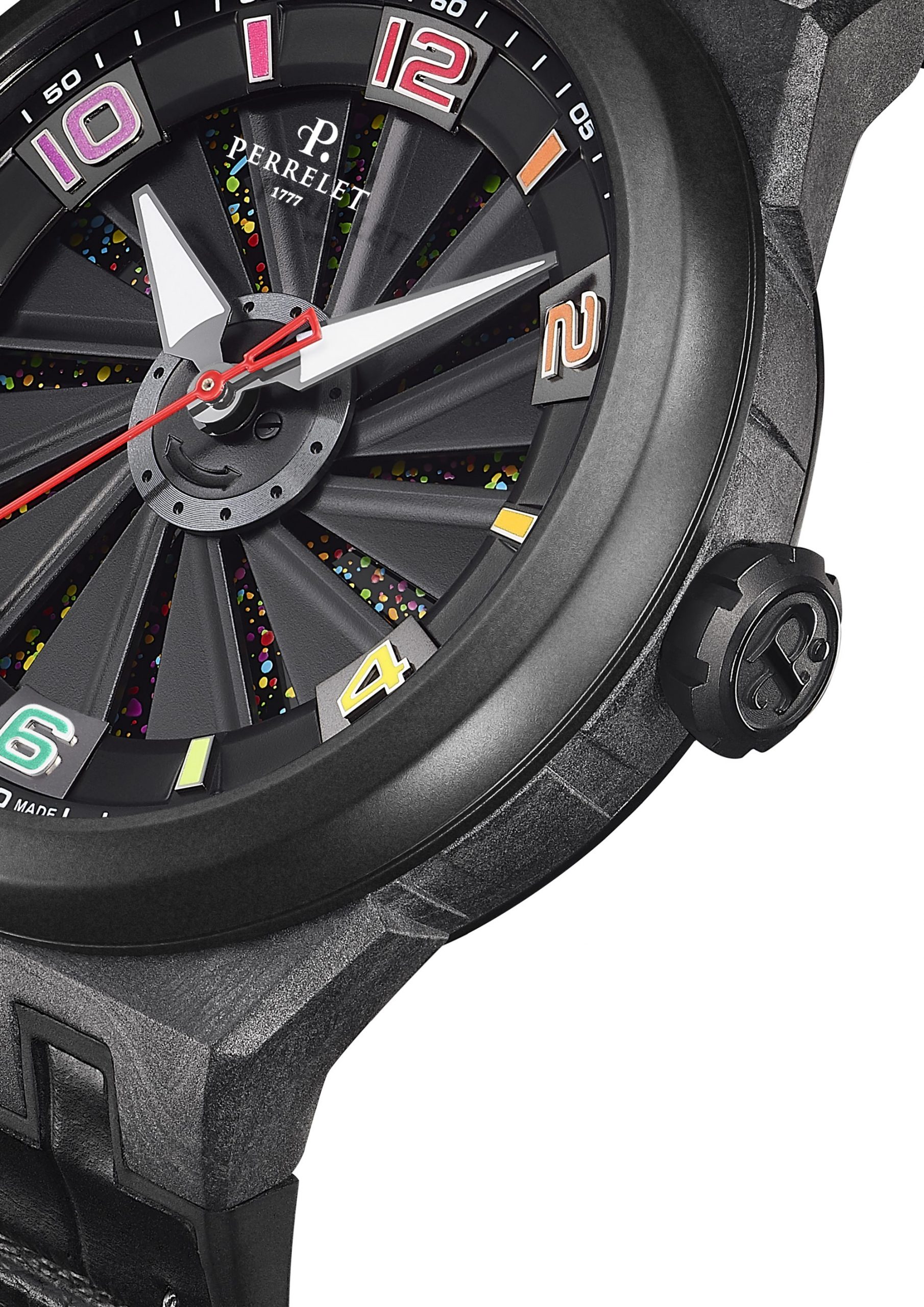 Perrelet Turbine Rainbow Carbon A8003/1 Replica 8