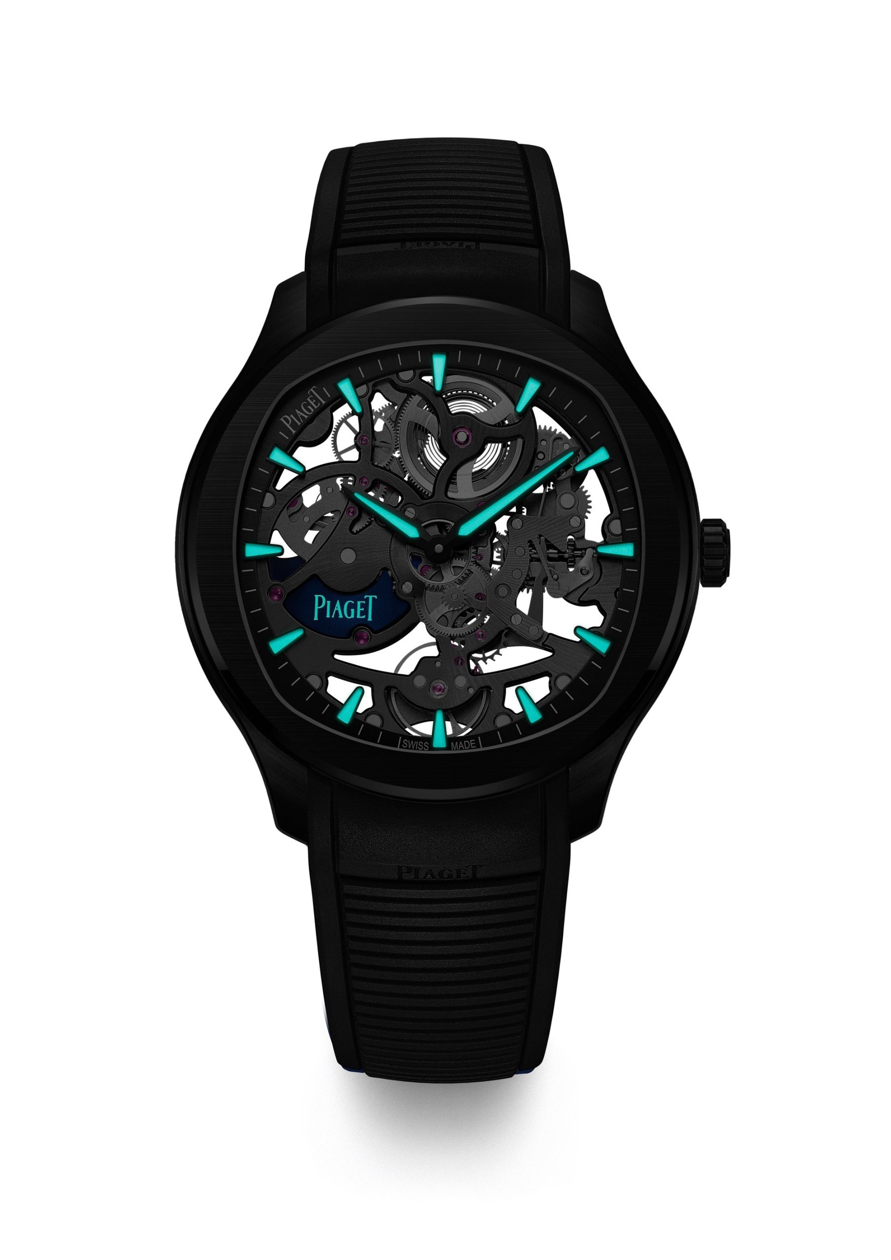 Piaget Polo Skeleton Ceramic G0A49011 Replica 8