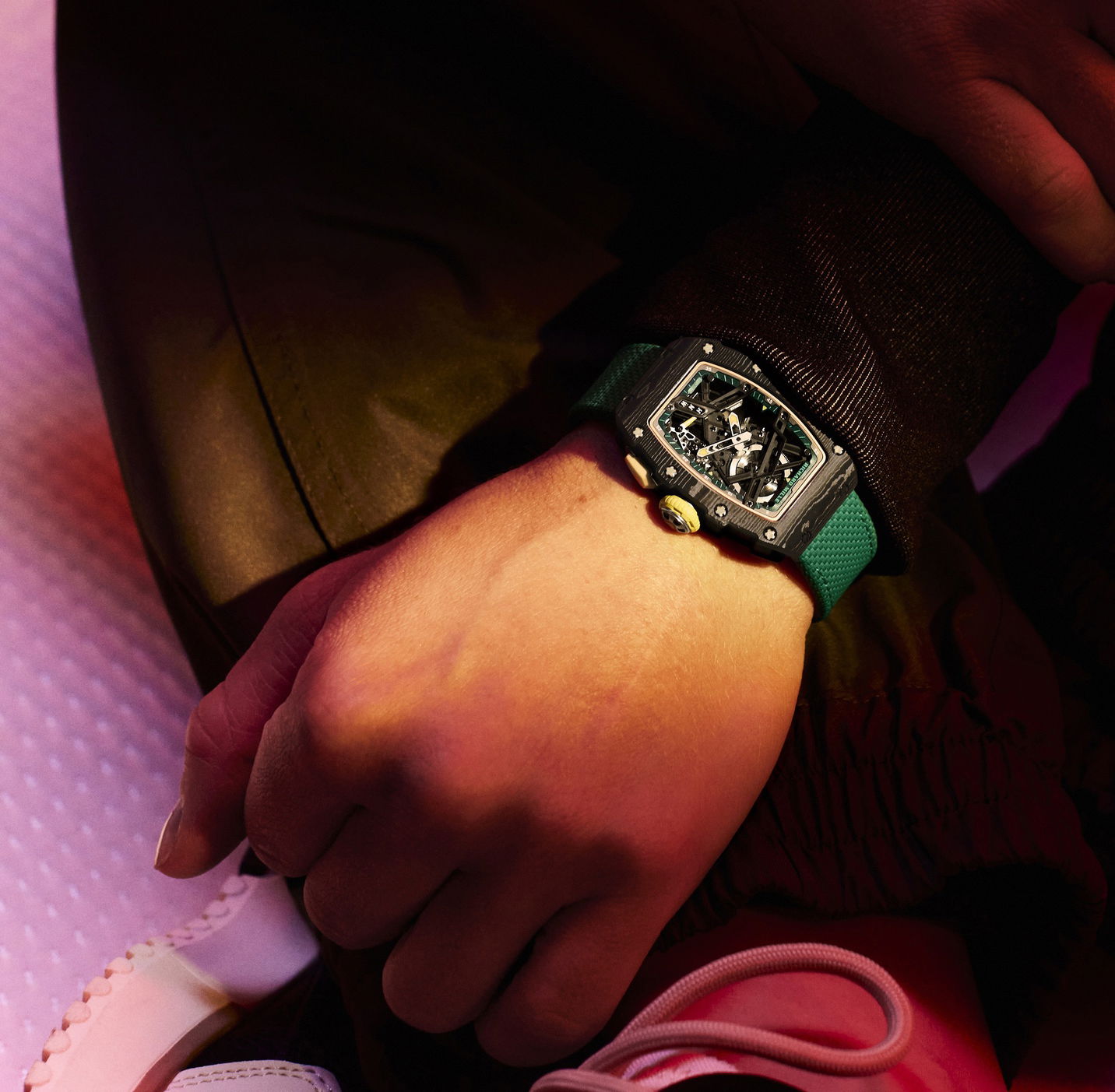 Richard Mille RM 07-04 Automatic Winding Sport Carbon TPT rm-07-04 Replica 8