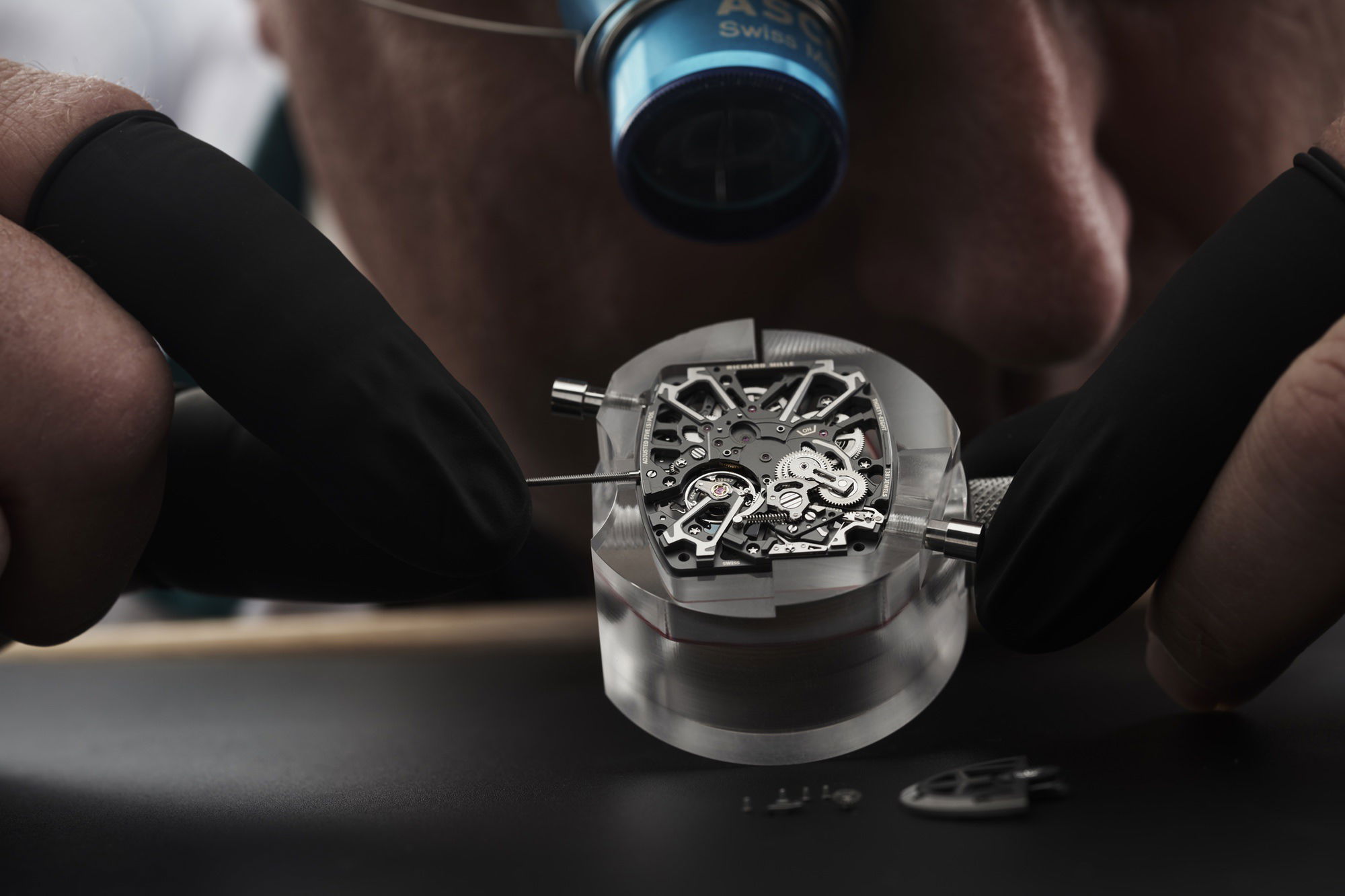 Richard Mille RM 35-03 Automatic Winding Rafael Nadal White Quartz TPT rm-35-03 Replica 8