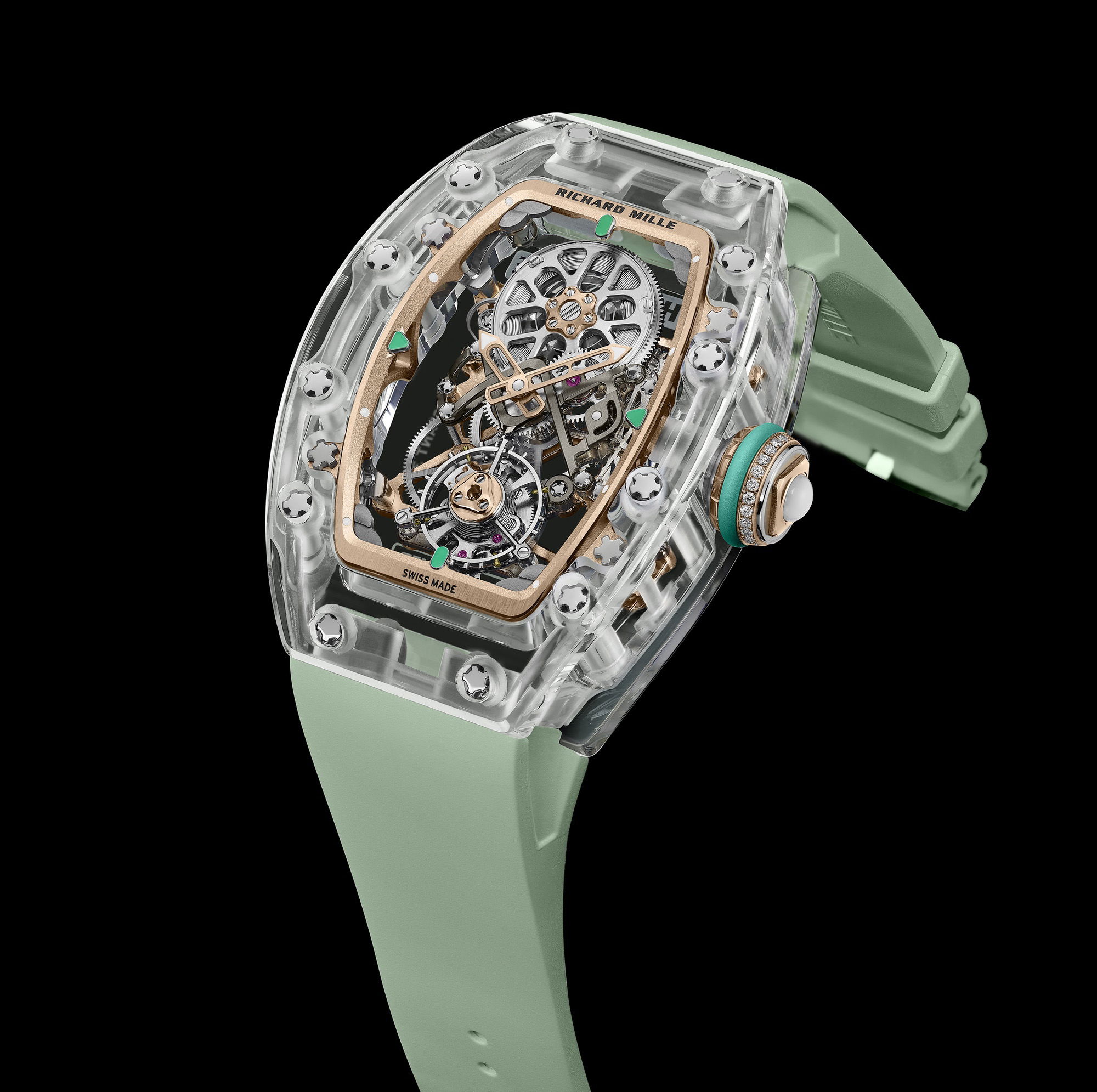 IMG_9081 Richard Mille RM 75-01 Flying Tourbillon Sapphire rm-75-01 Replica 8