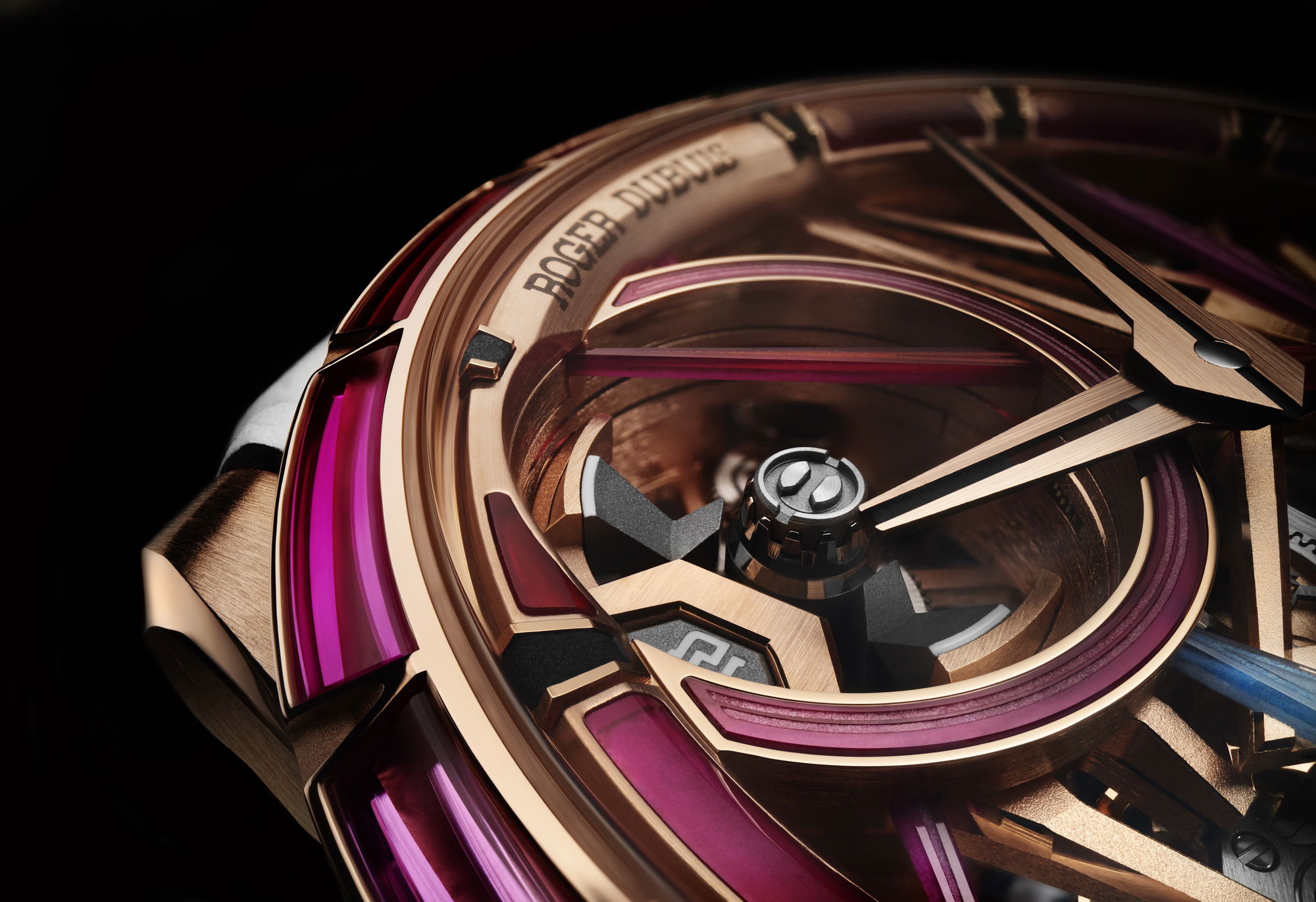 IMG_9081 Roger Dubuis Excalibur Blacklight Spin-Stone TM MB RDDBEX0950 Replica 8