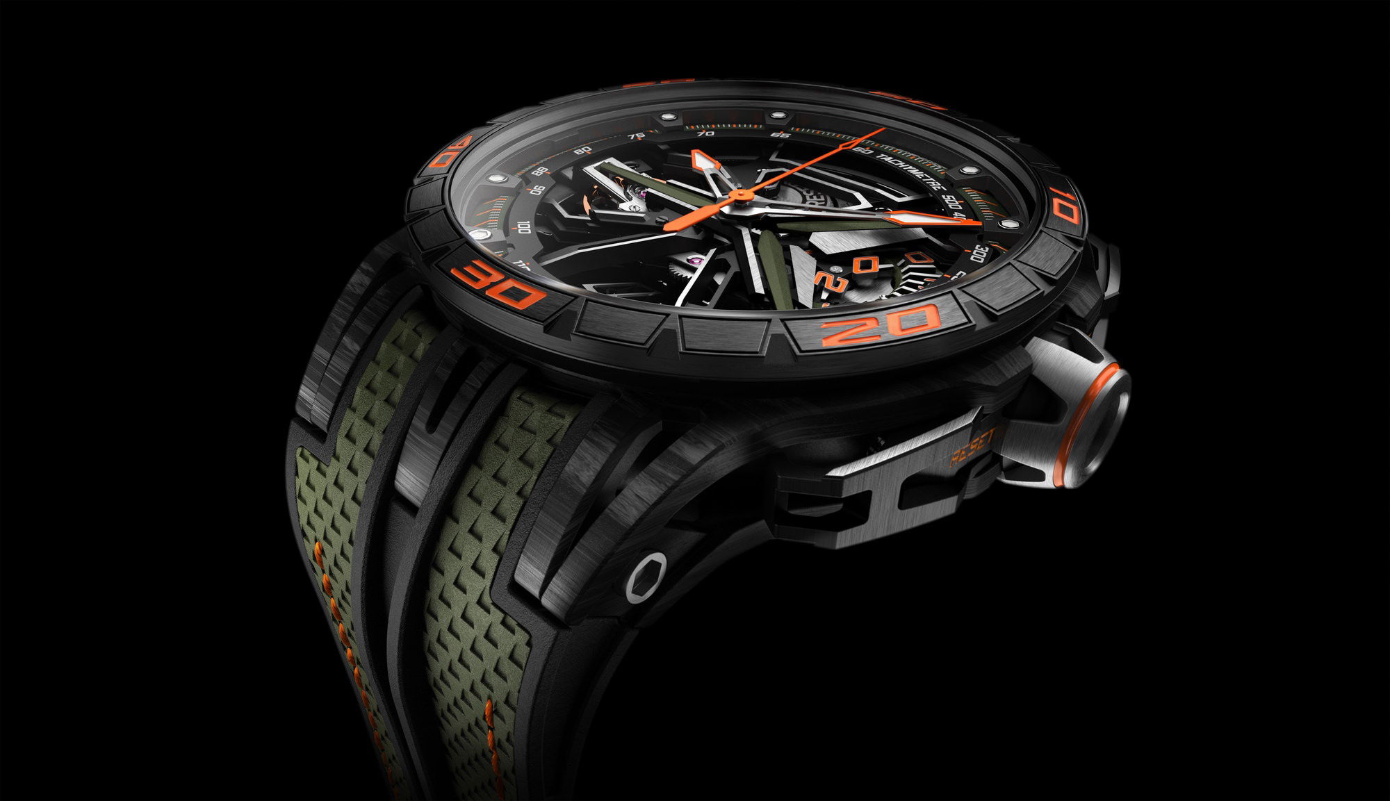 IMG_9081 Roger Dubuis Excalibur Spider Revuelto Flyback Chronograph RDDBEX1045 Replica 8