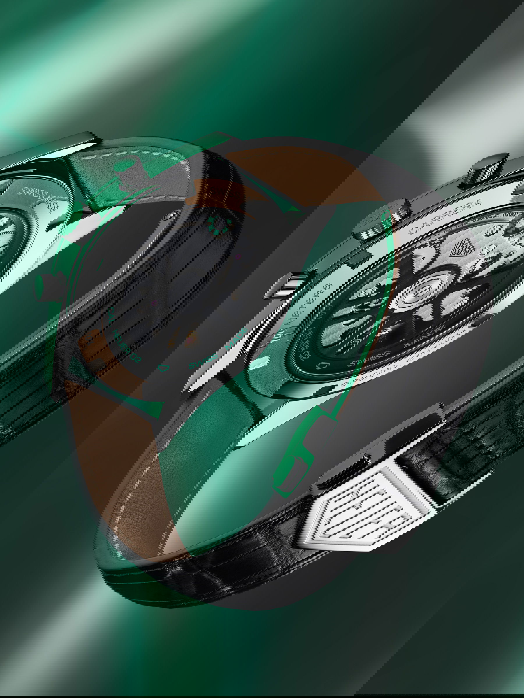 IMG_9081 TAG Heuer Carrera Green Special Edition CBK221F.FC6479 Replica 8