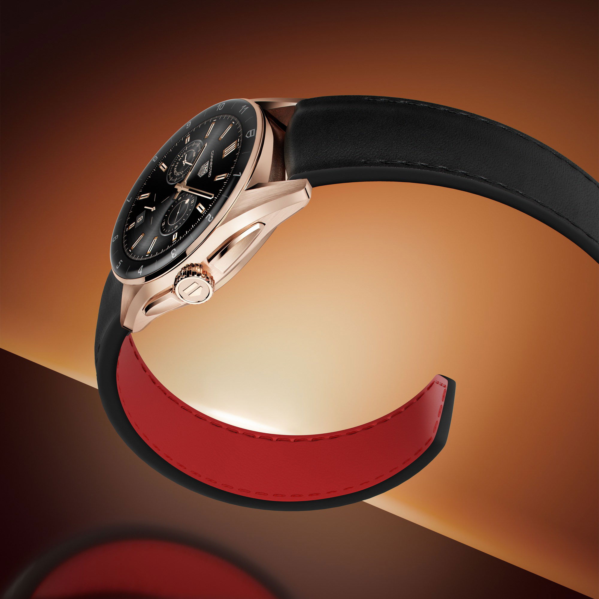 IMG_9081 TAG Heuer Connected Golden Bright Edition SBR8011.BC6652 Replica 8