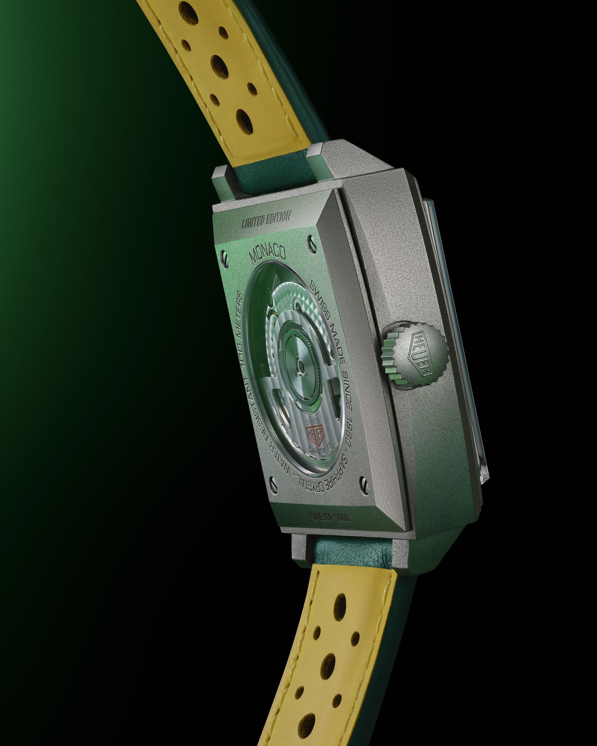 IMG_9081 TAG Heuer Monaco Chronograph Racing Green CAW218E.FC6565 Replica 8