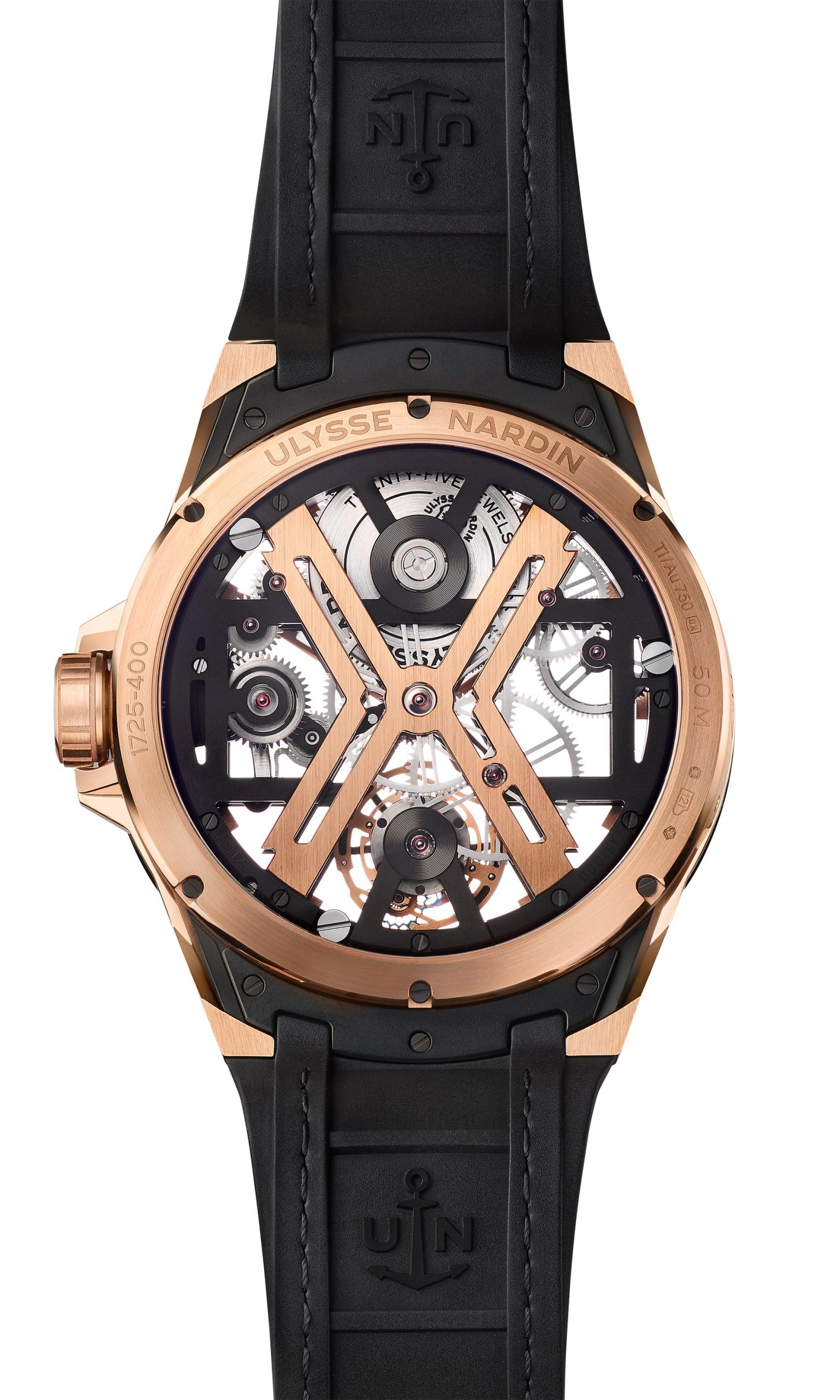 IMG_9081 Ulysse Nardin Executive Rose Gold Blast 1725-400/02 Replica 8