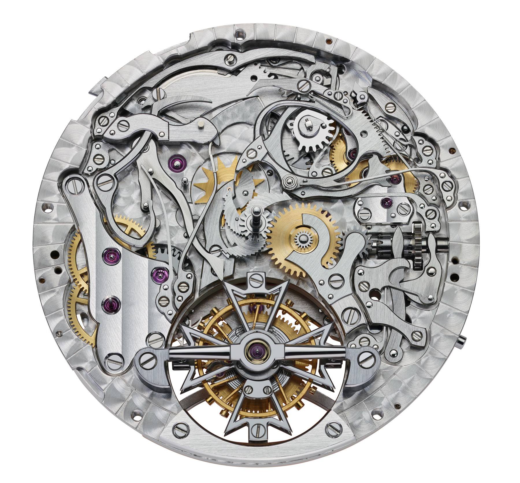 IMG_9081 Vacheron Constantin Les Cabinotiers Minute Repeater Tourbillon Sky Chart Leo Constellation Jewellery 9737C/000G-005C Replica 8