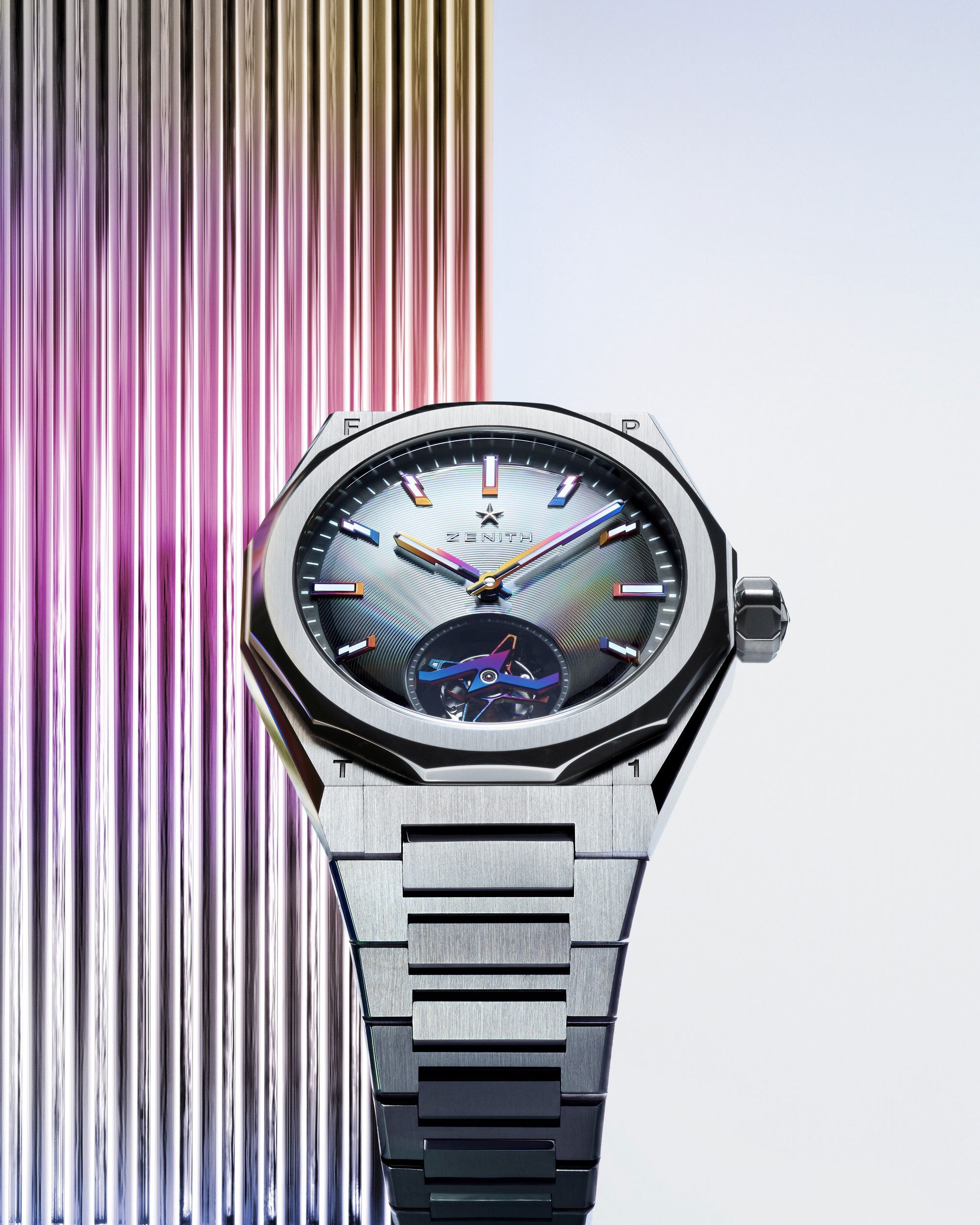 IMG_9081 Zenith Defy Skyline Tourbillon 41 Felipe Pantone Edition 03.9301.3630/49.I001 Replica 8