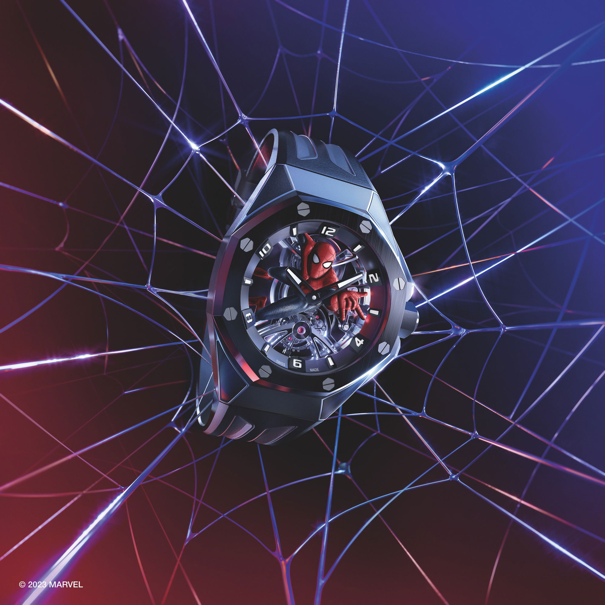Audemars Piguet Royal Oak Concept Tourbillon Spider-Man 26631IO.OO.D002CA.01 Replica 8