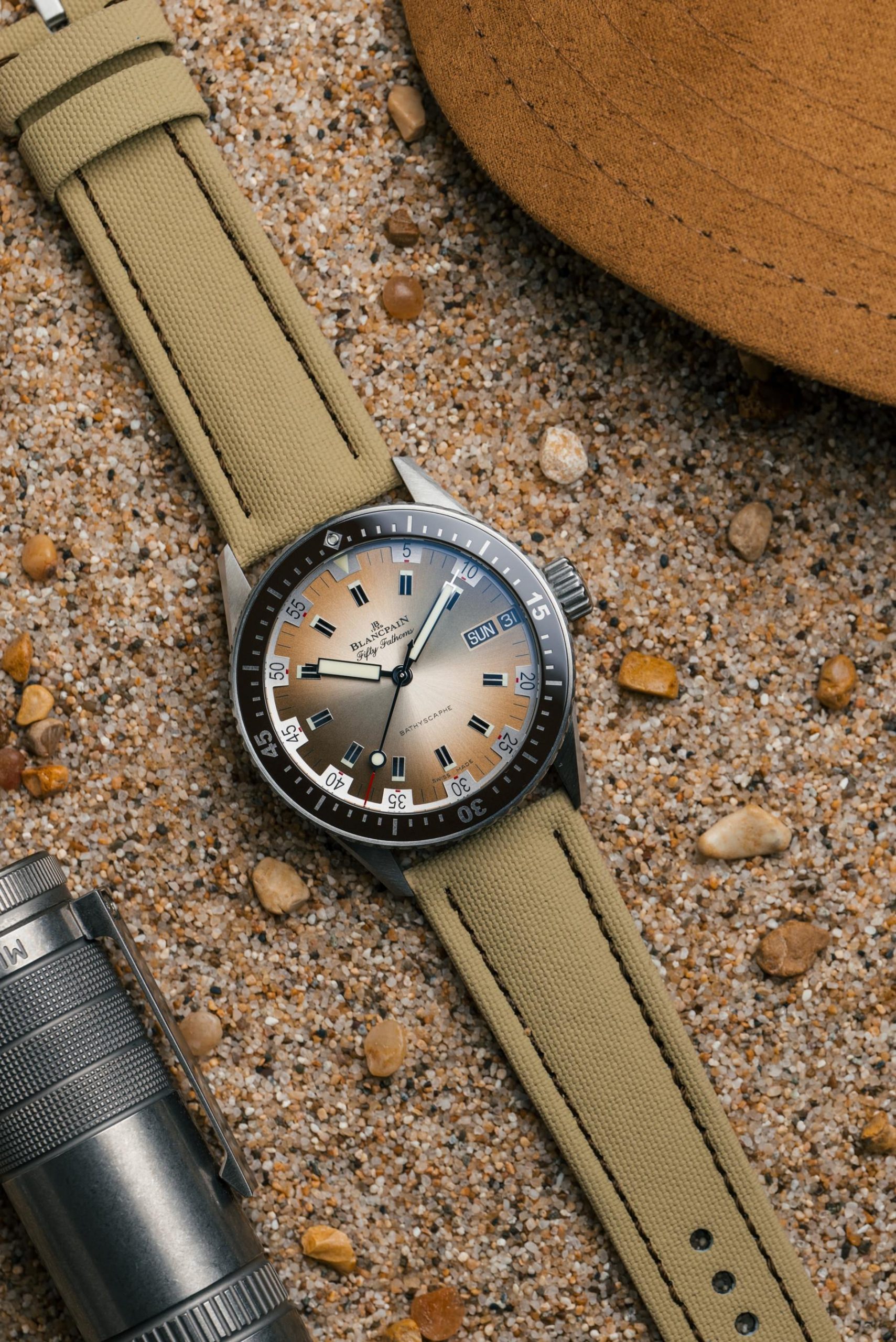 IMG_9081 Blancpain Fifty Fathoms Bathyscaphe Day Date Desert Edition 5052 1146 E52A Replica 8