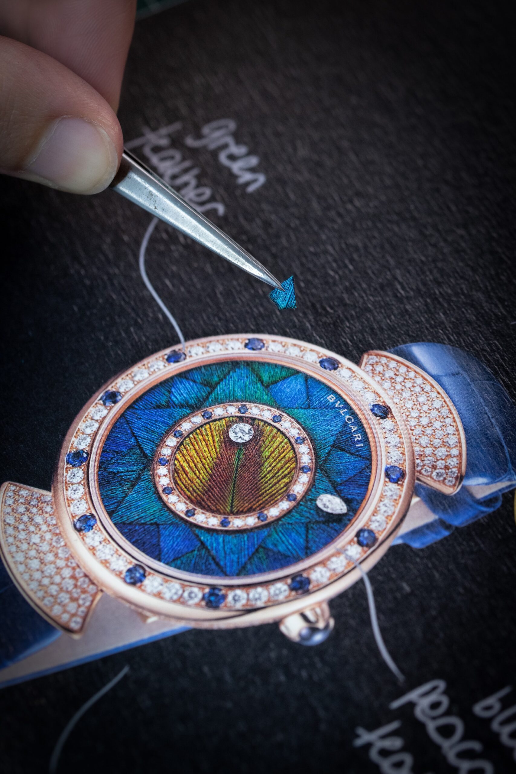 Bvlgari Divas’ Dream Peacock Dischi 103473 Replica 8