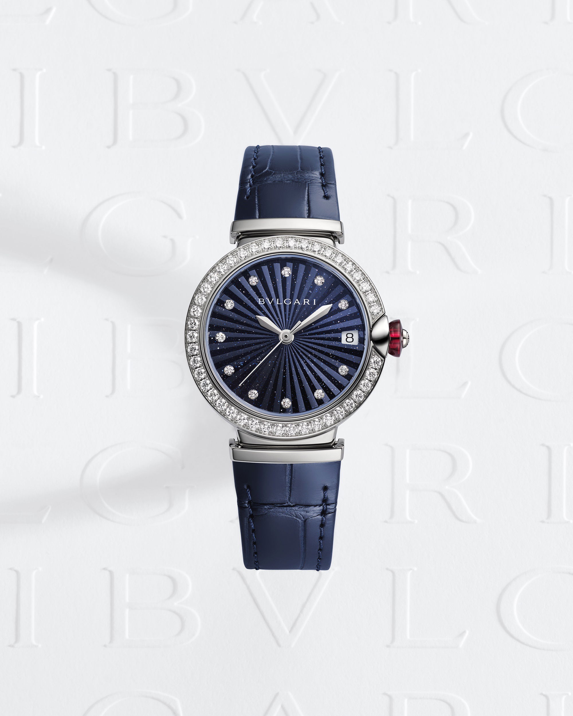 IMG_9081 Bvlgari Lvcea Intarsio Aventurine 33mm 103620 Replica 8