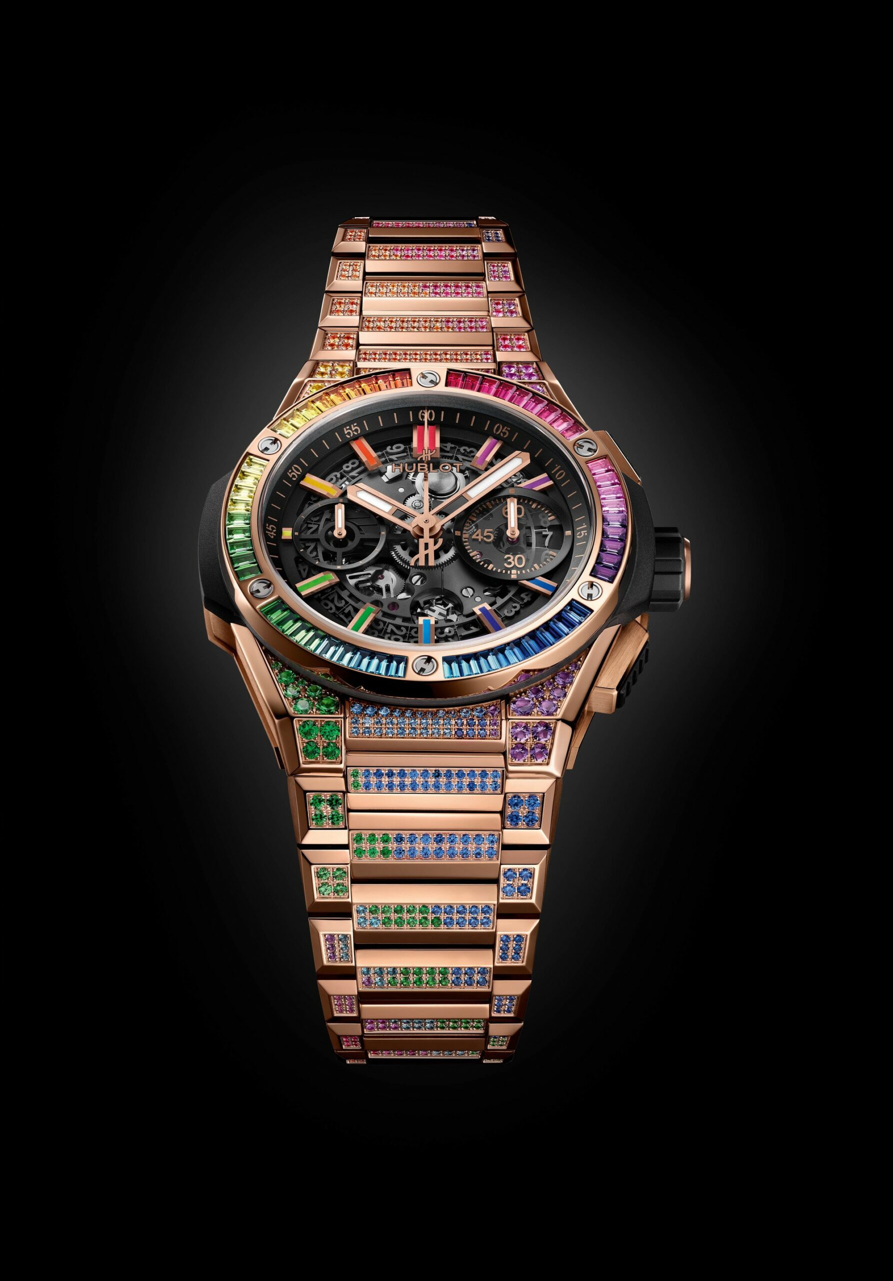Hublot Big Bang Unico Integrated Rainbow 451.OX.1180.OX.3999 Replica 8
