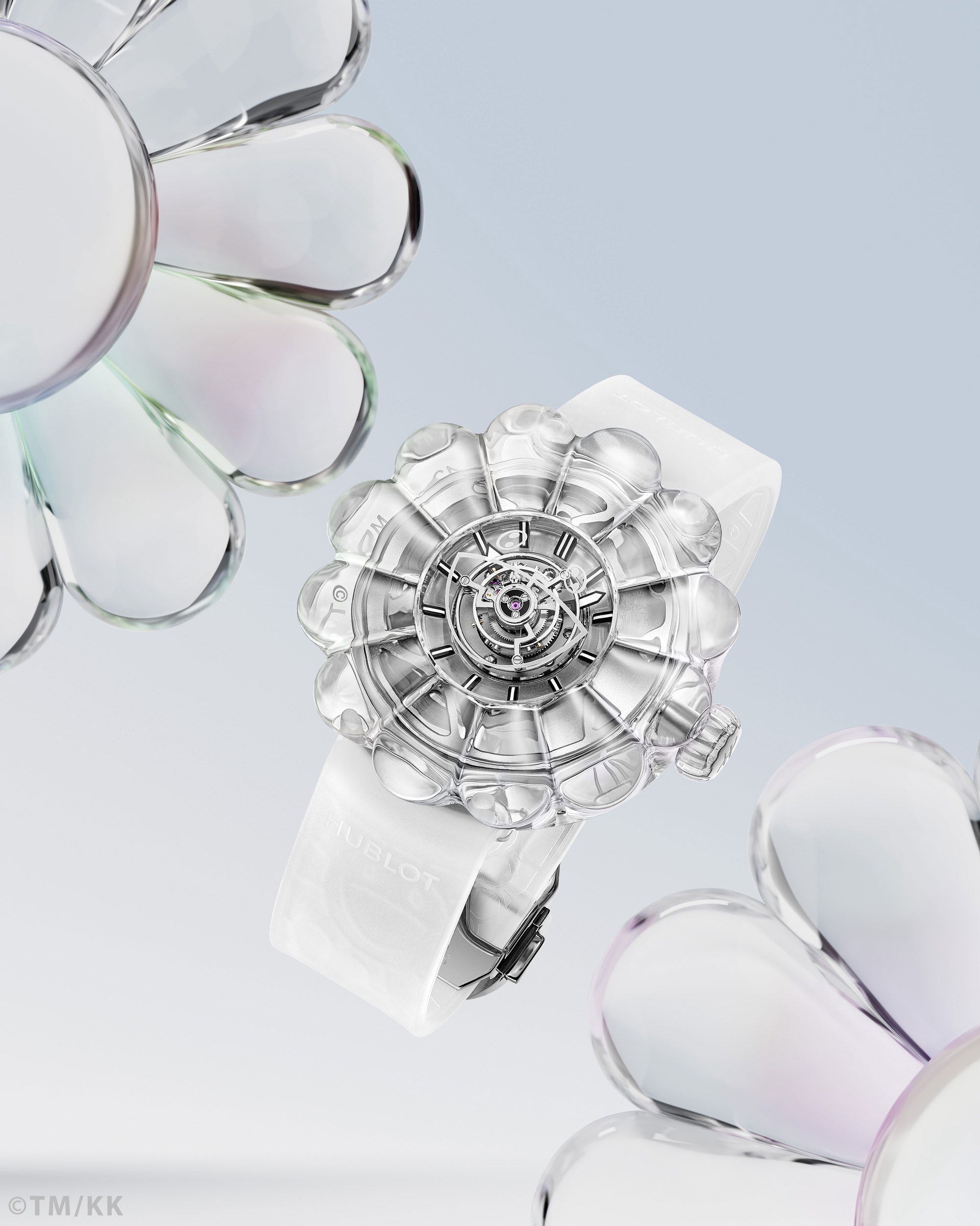 Hublot MP-15 Takashi Murakami Tourbillon Sapphire 915.JX.4802.RT Replica 8