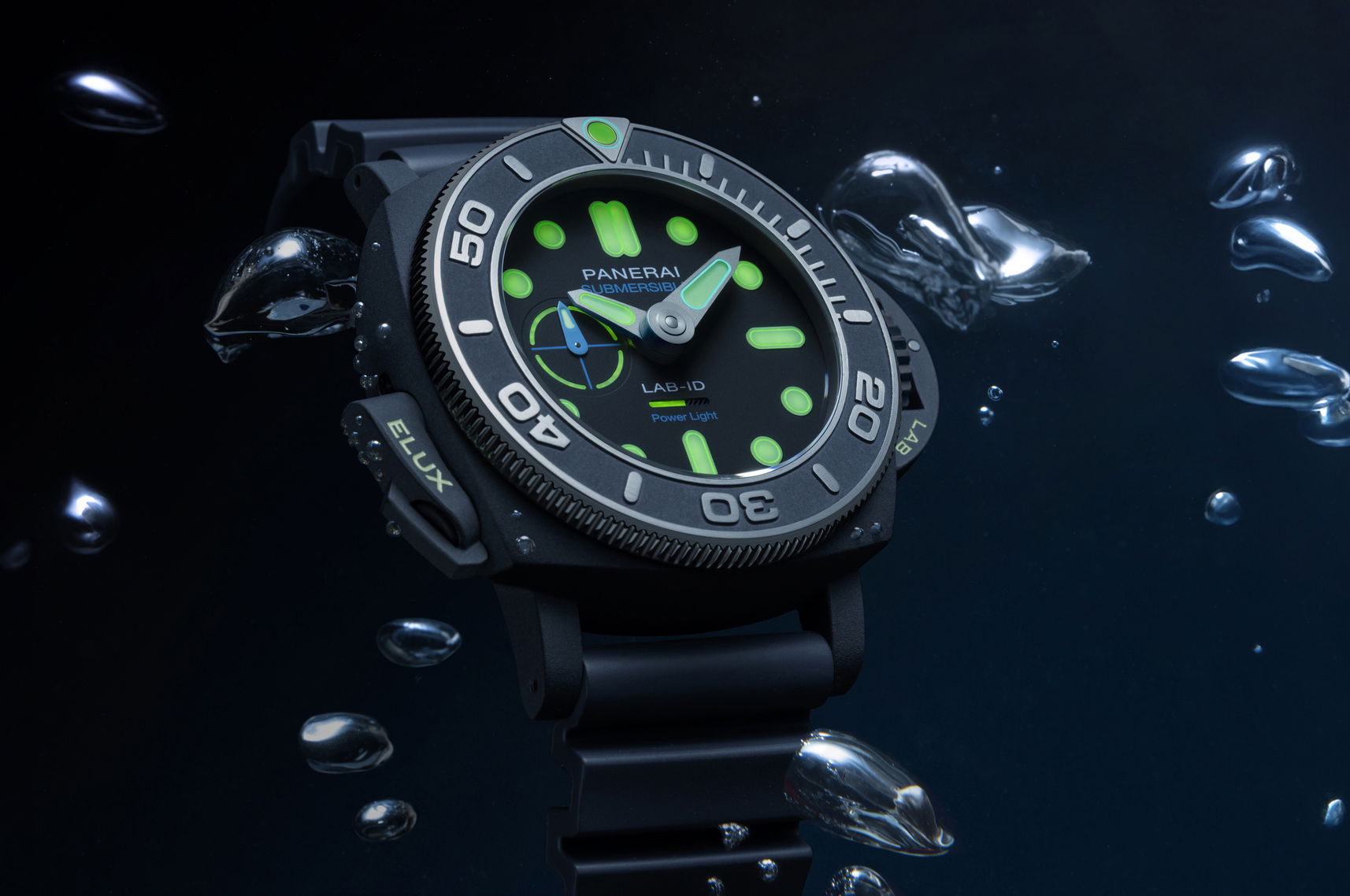 Panerai Submersible Elux LAB-ID PAM01800 Replica 8