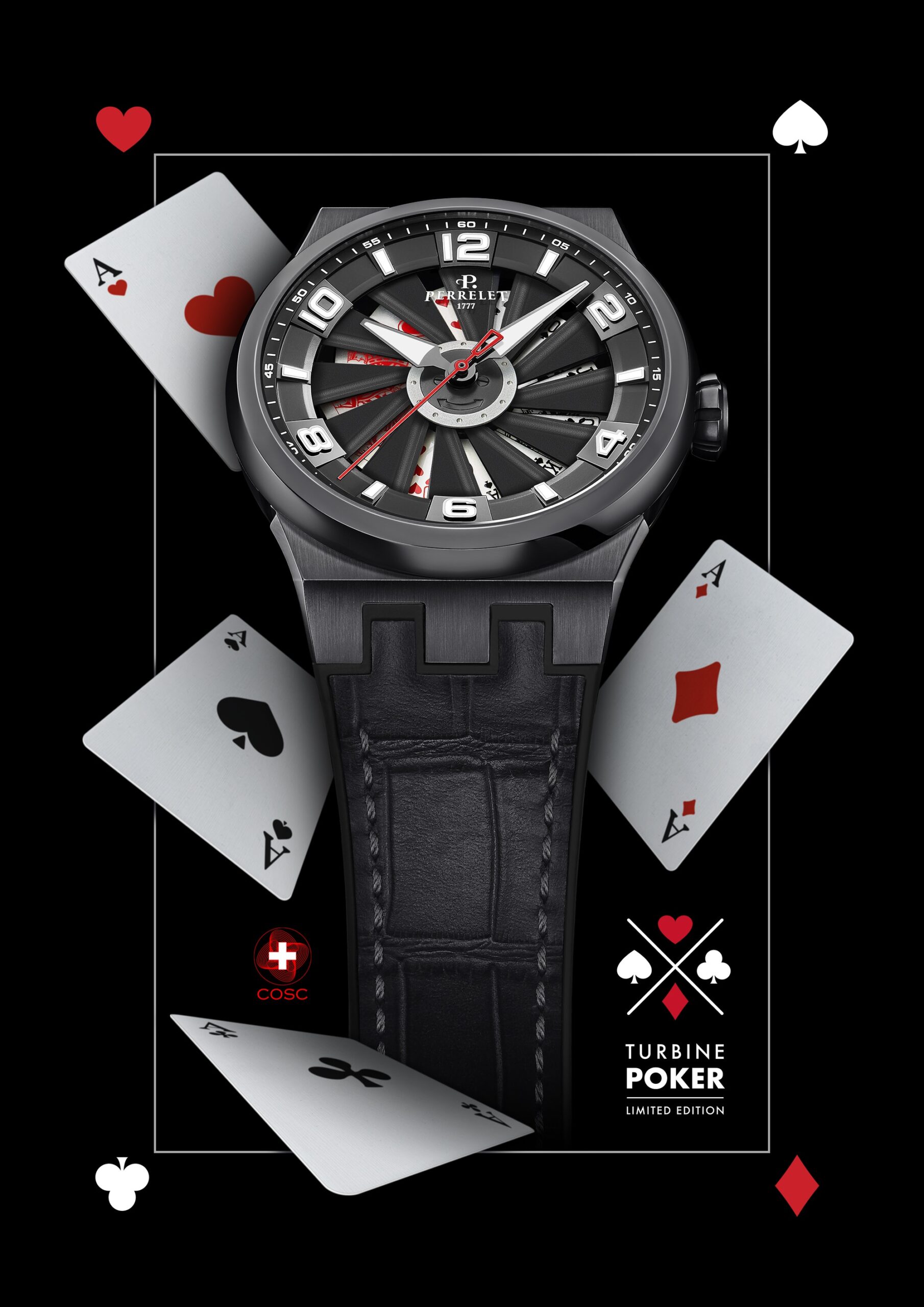 Perrelet Turbine Poker A4063/S3 Replica 8