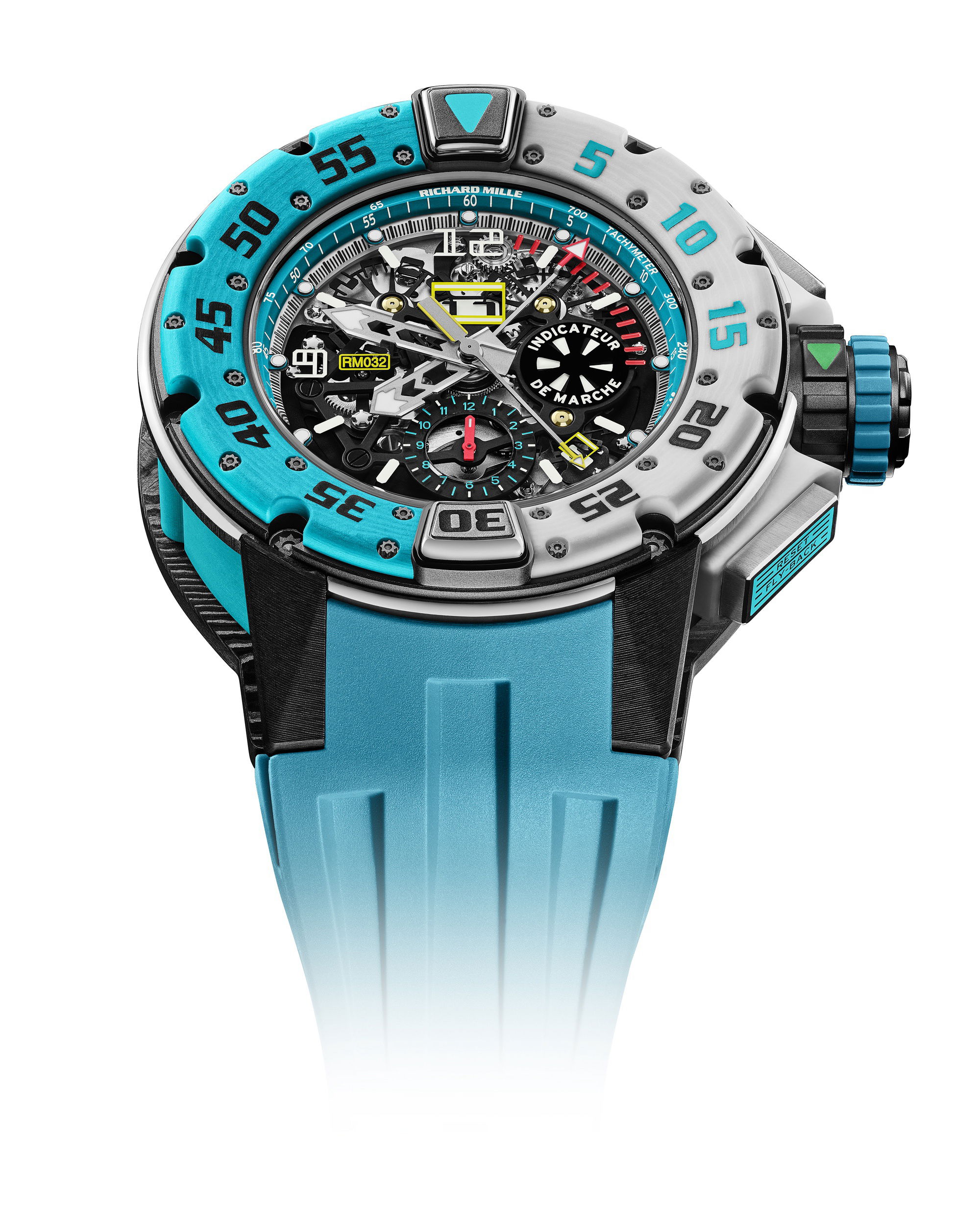 IMG_9081 Richard Mille RM 032 Automatic Winding Flyback Chronograph, Les Voiles de Saint Barth Limited Edition rm-032 Replica 8