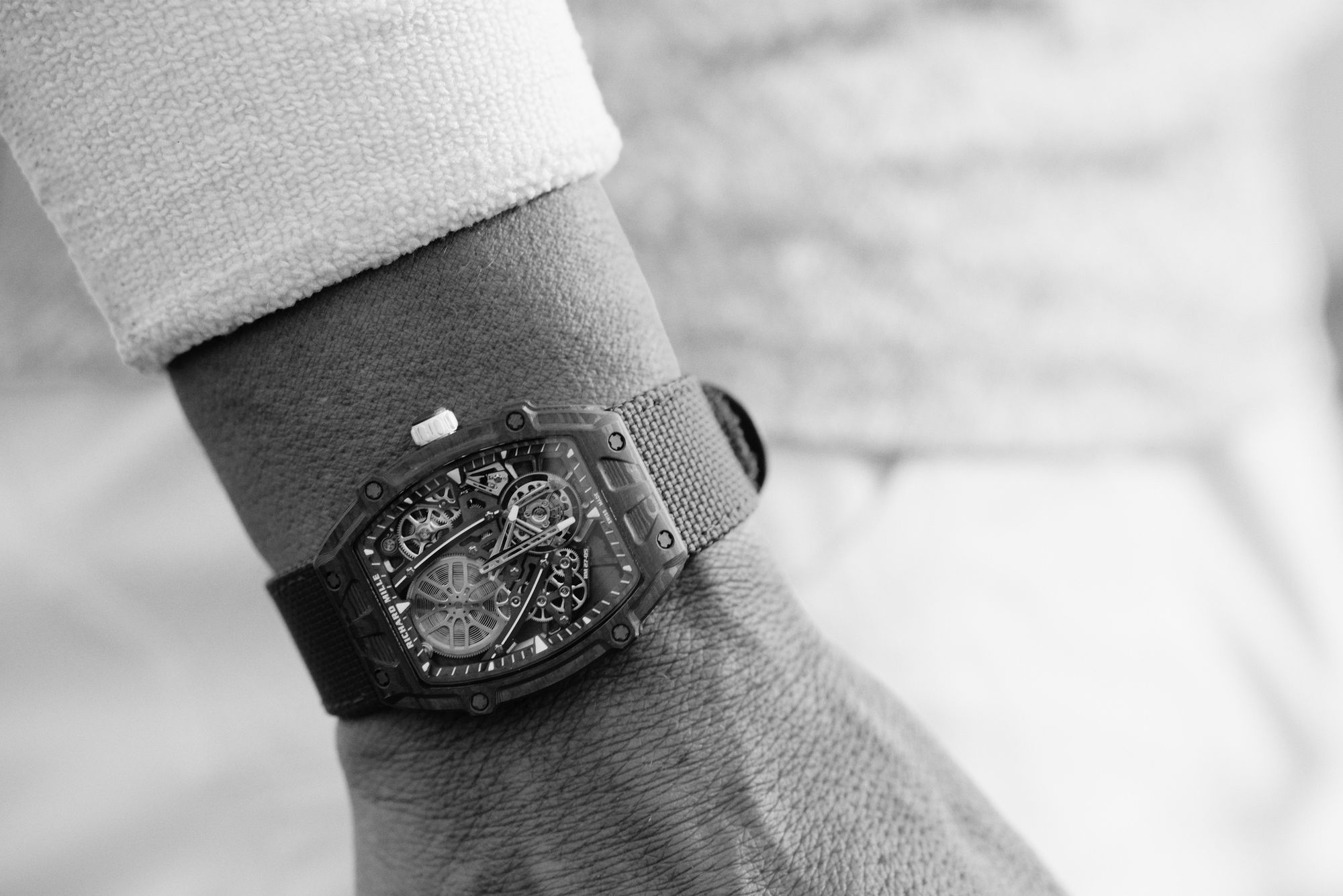 IMG_9081 Richard Mille RM 27-05 Flying Tourbillon Rafael Nadal Limited Edition rm-27-05 Replica 8