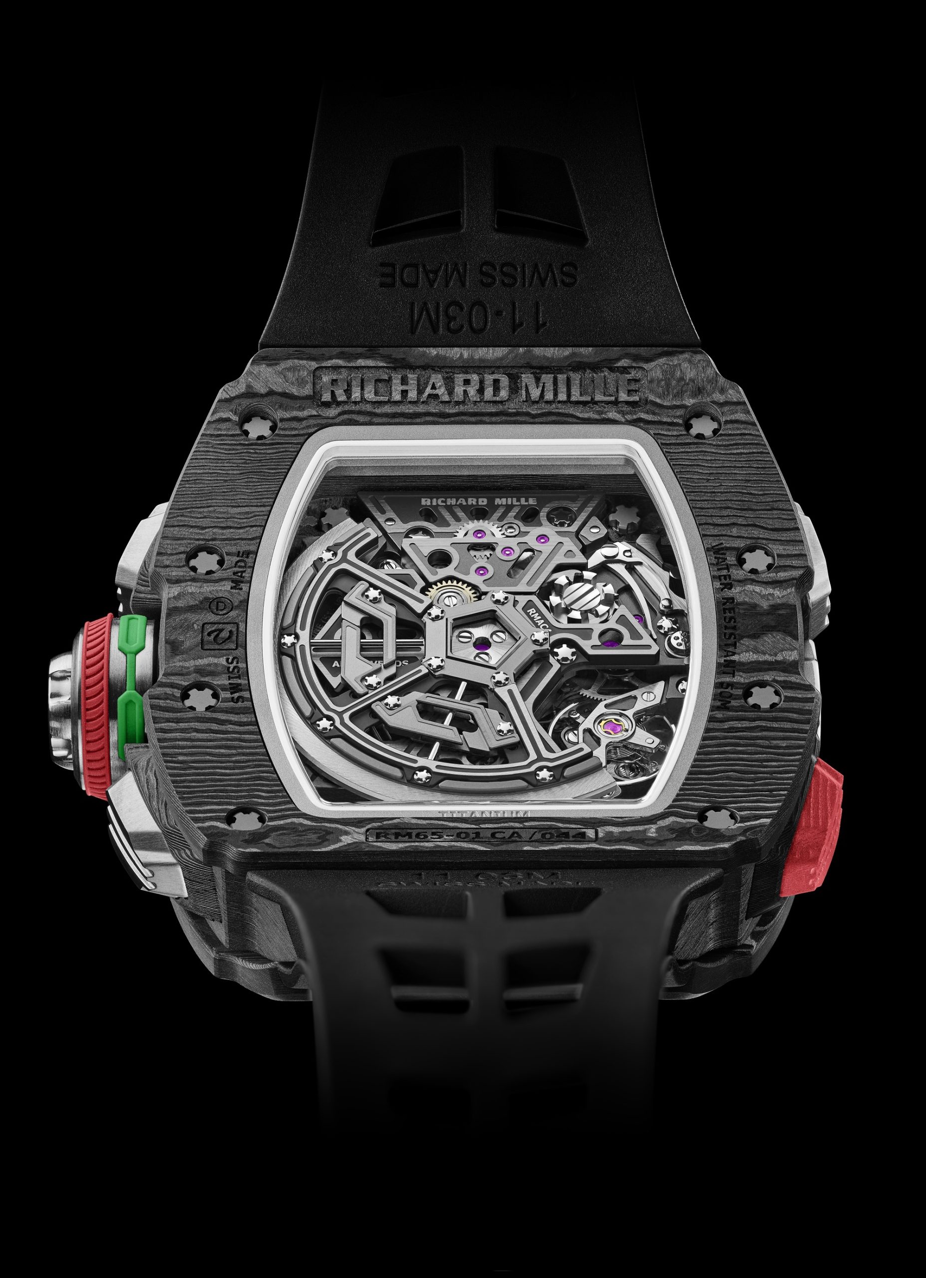 IMG_9081 Richard Mille RM 65-01 Automatic Split-Seconds Chronograph Carbon TPT? rm-65-01 Replica 8