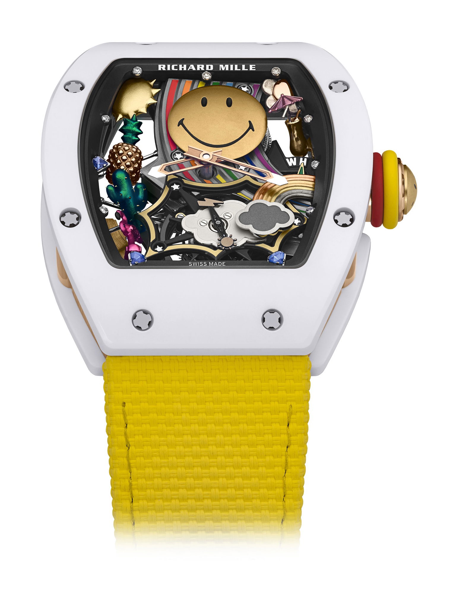 Richard Mille RM 88 Automatic Winding Tourbillon Smiley Limited Edition rm-88 Replica 8