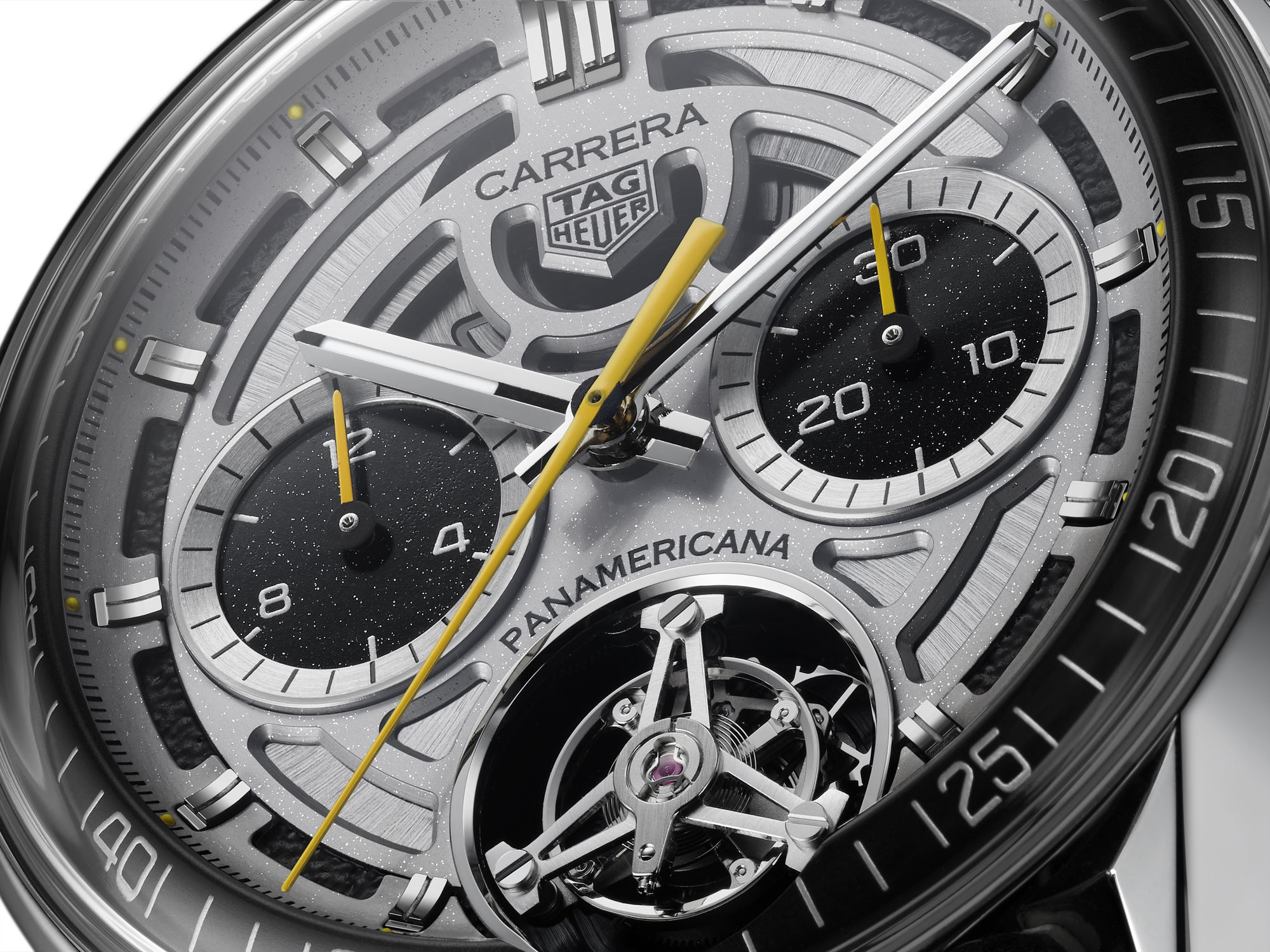 TAG Heuer Carrera Chronograph Tourbillon x Porsche Panamericana CBS5012.FC6571 Replica 8